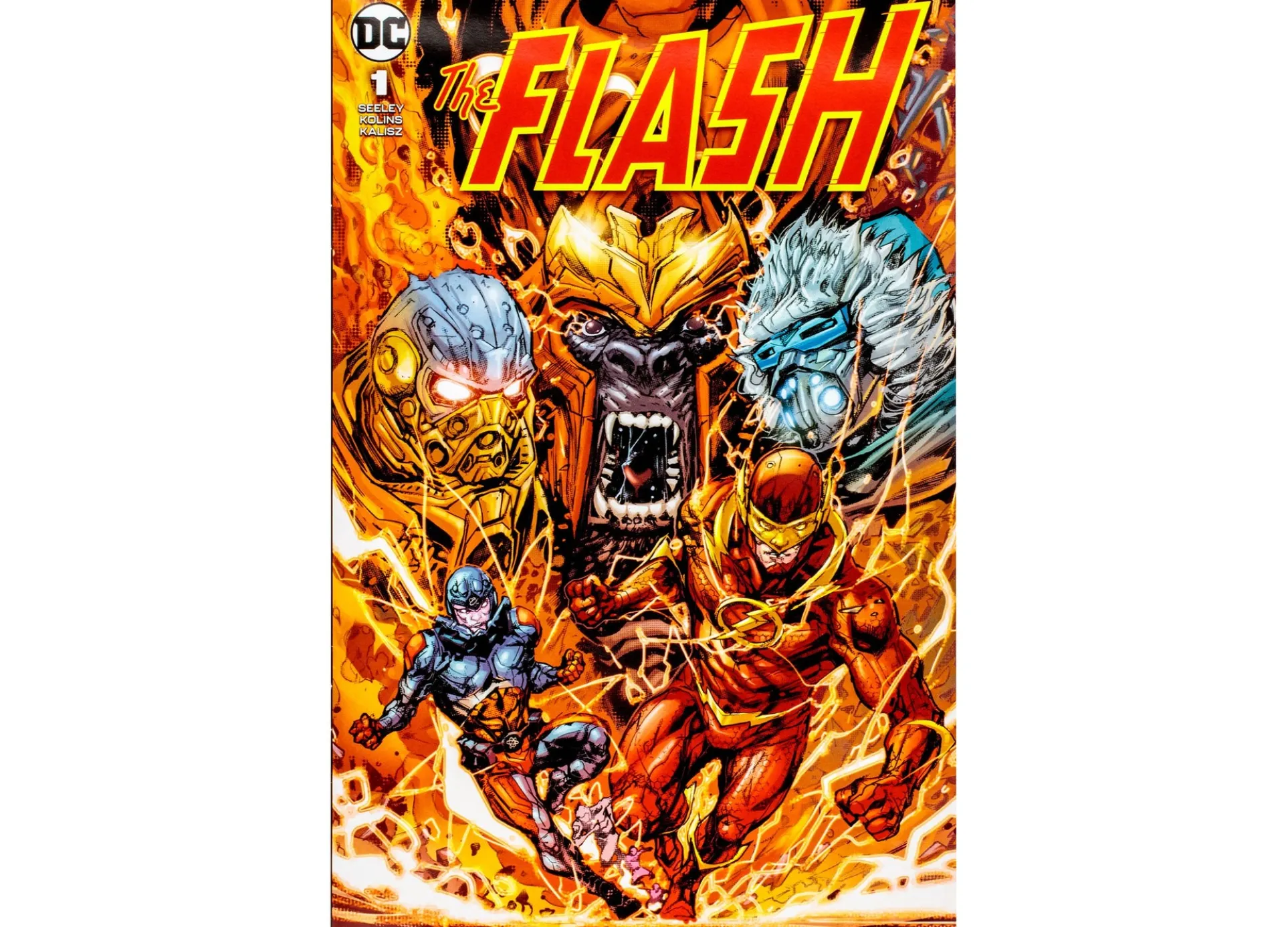 DC Direct The Atom 7-Inch Action Figure with Comic and Art Card