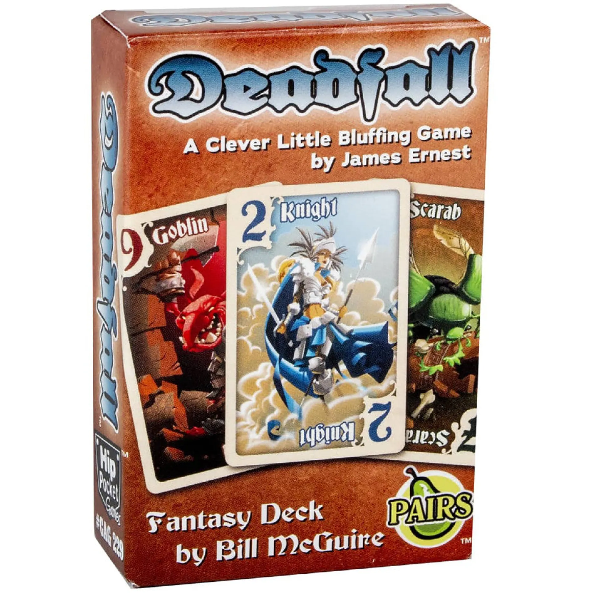Deadfall Fantasy Deck: Pairs Bluffing Card Game
