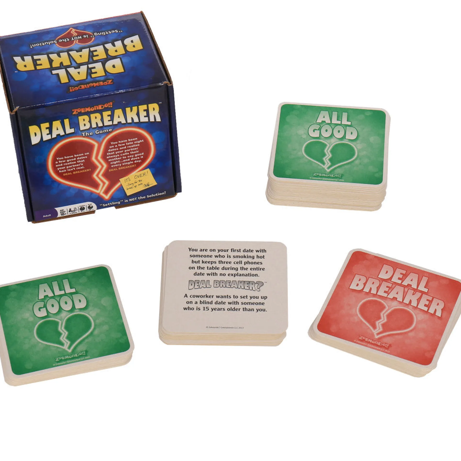 Deal Breaker Party Card Game by Zobmondo!!