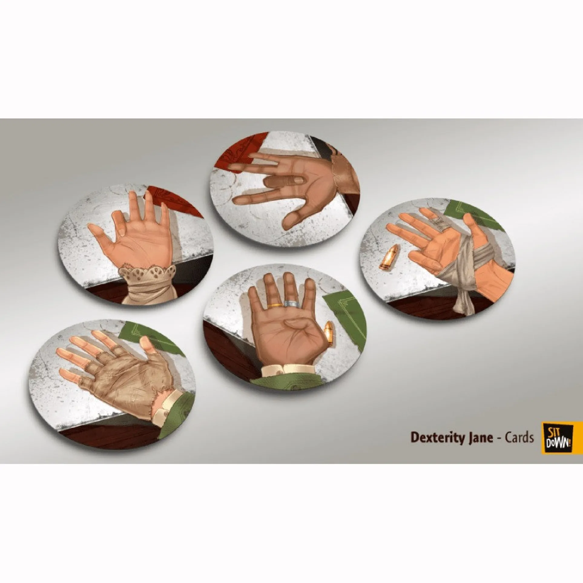 Dexterity Jane Wild West Dexterity Puzzle Card Game