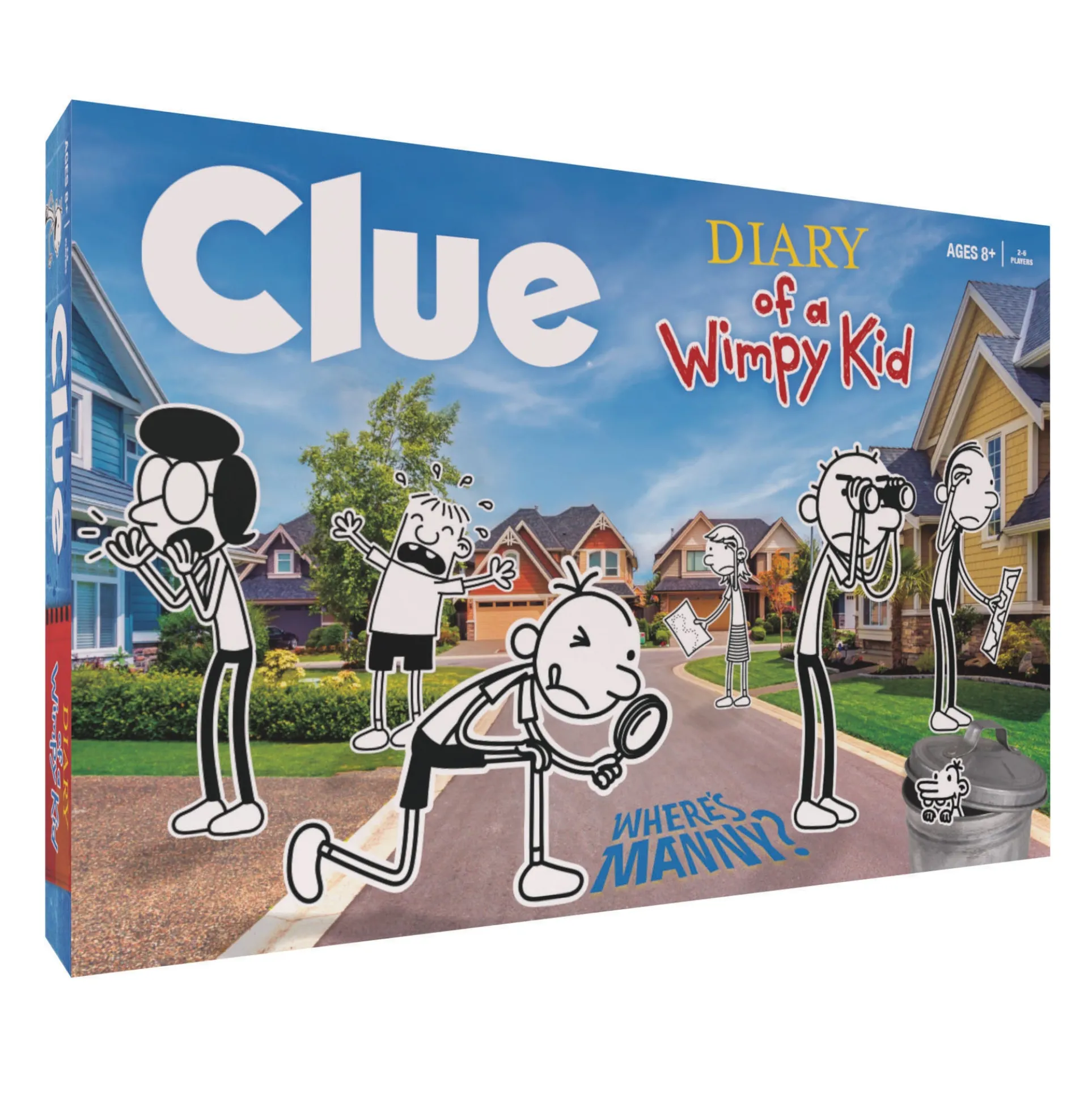 Diary of a Wimpy Kid CLUE Board Game