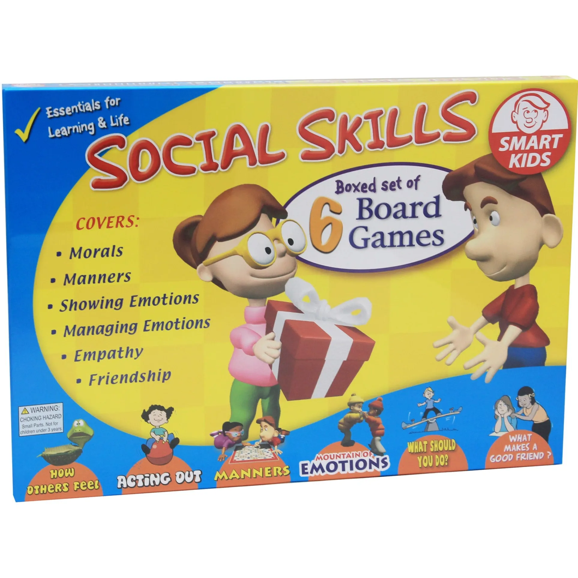 Didax Social Skills Challenge - Interactive Board Game for Grades 1-5