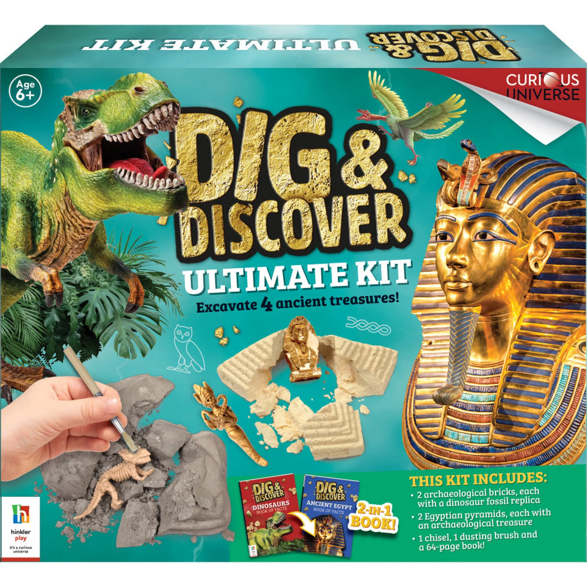 Dig & Discover Ultimate Archaeology Kit - Science and Geology Set for Kids