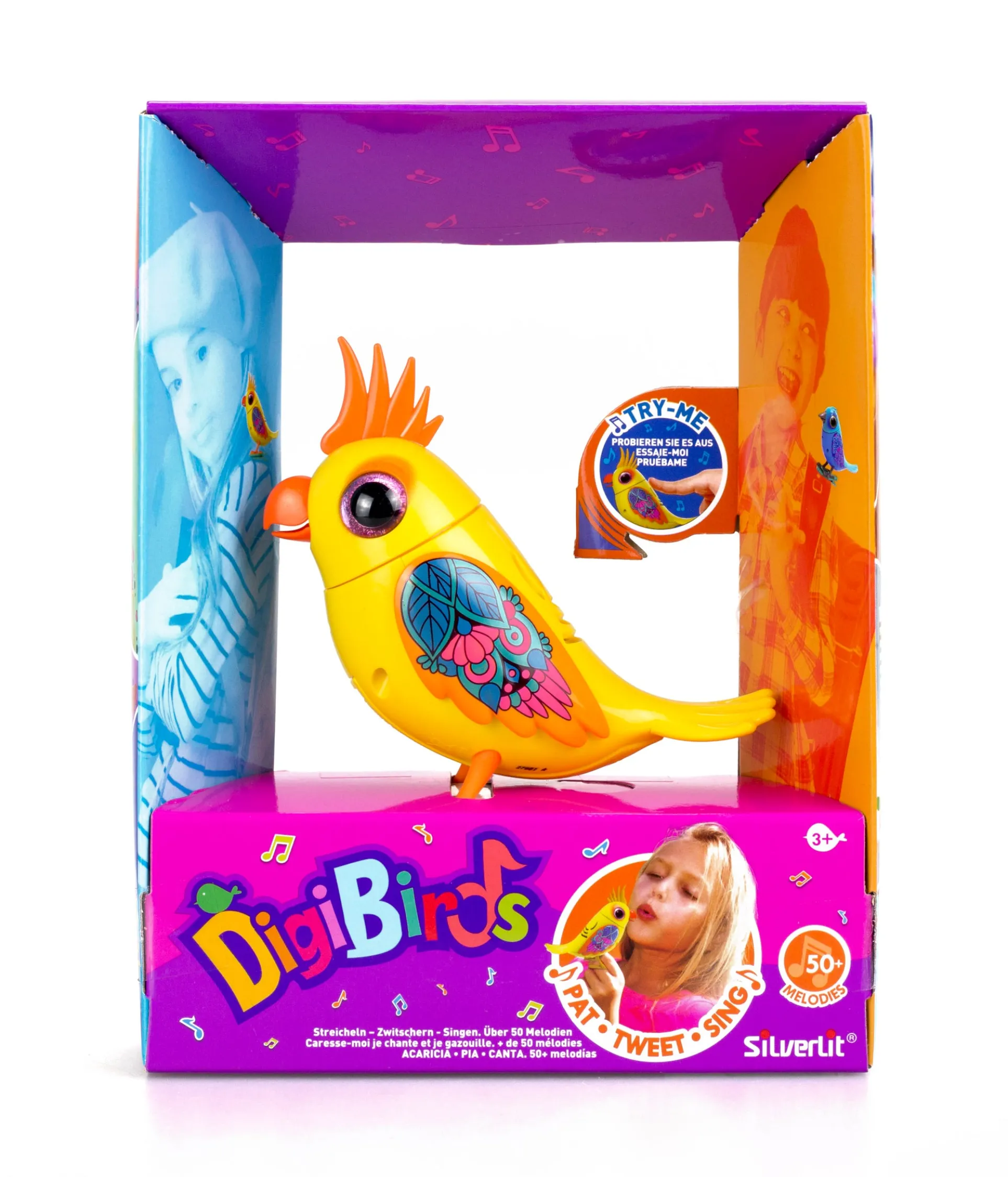 DIGIBIRDS II Interactive Single Cockatoo - Yellow