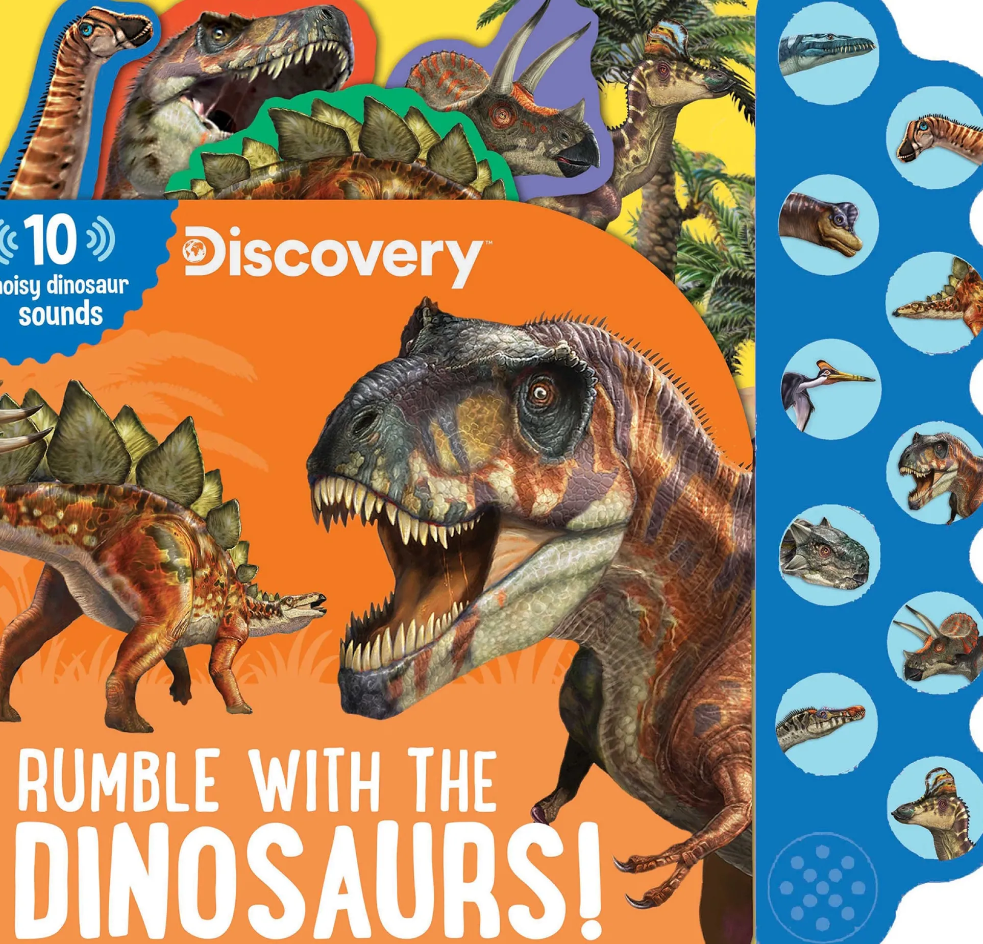 Discovery: Rumble with the Dinosaurs! Interactive Sound Book