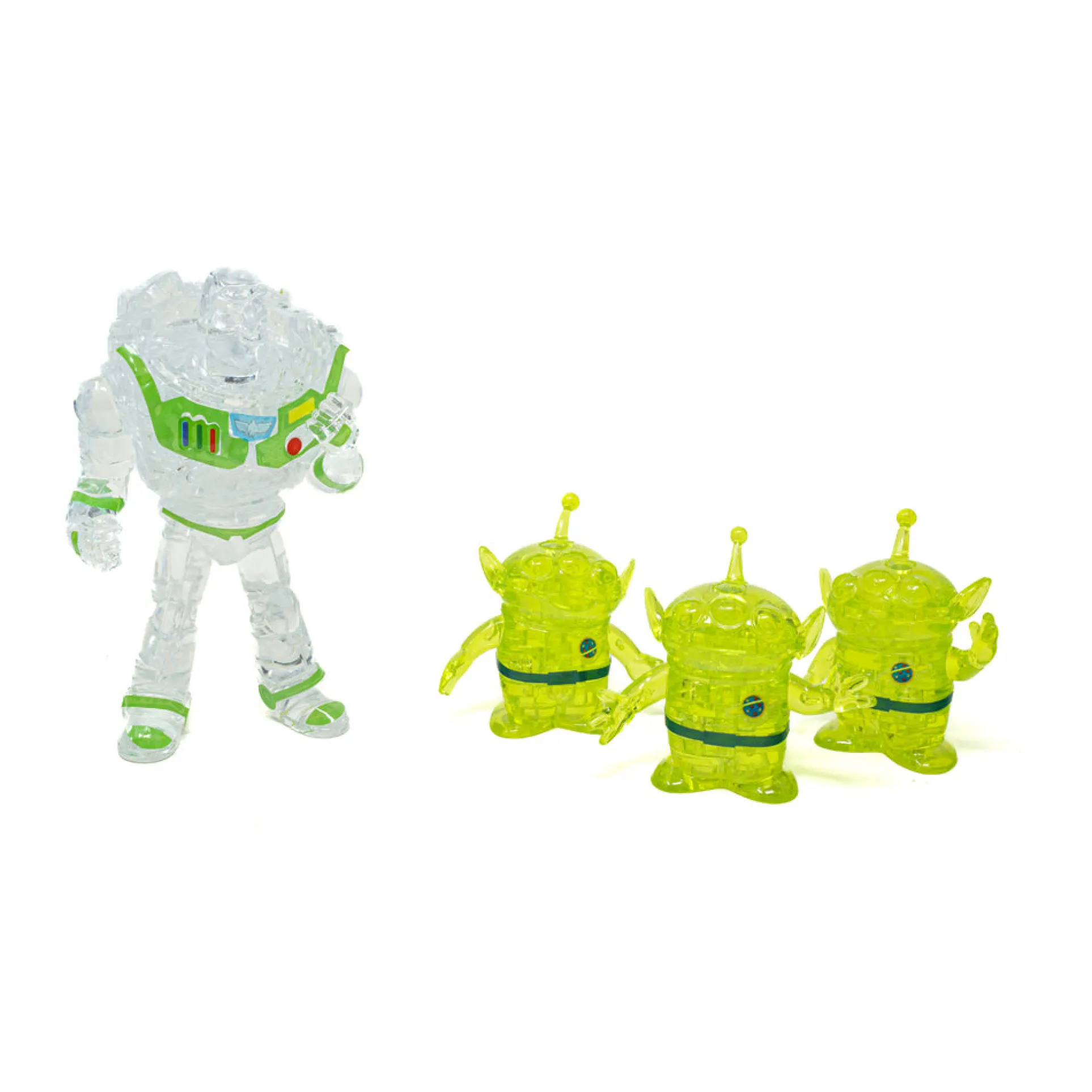 Disney Buzz Lightyear and Aliens 3D Crystal Puzzle - 95 Pieces