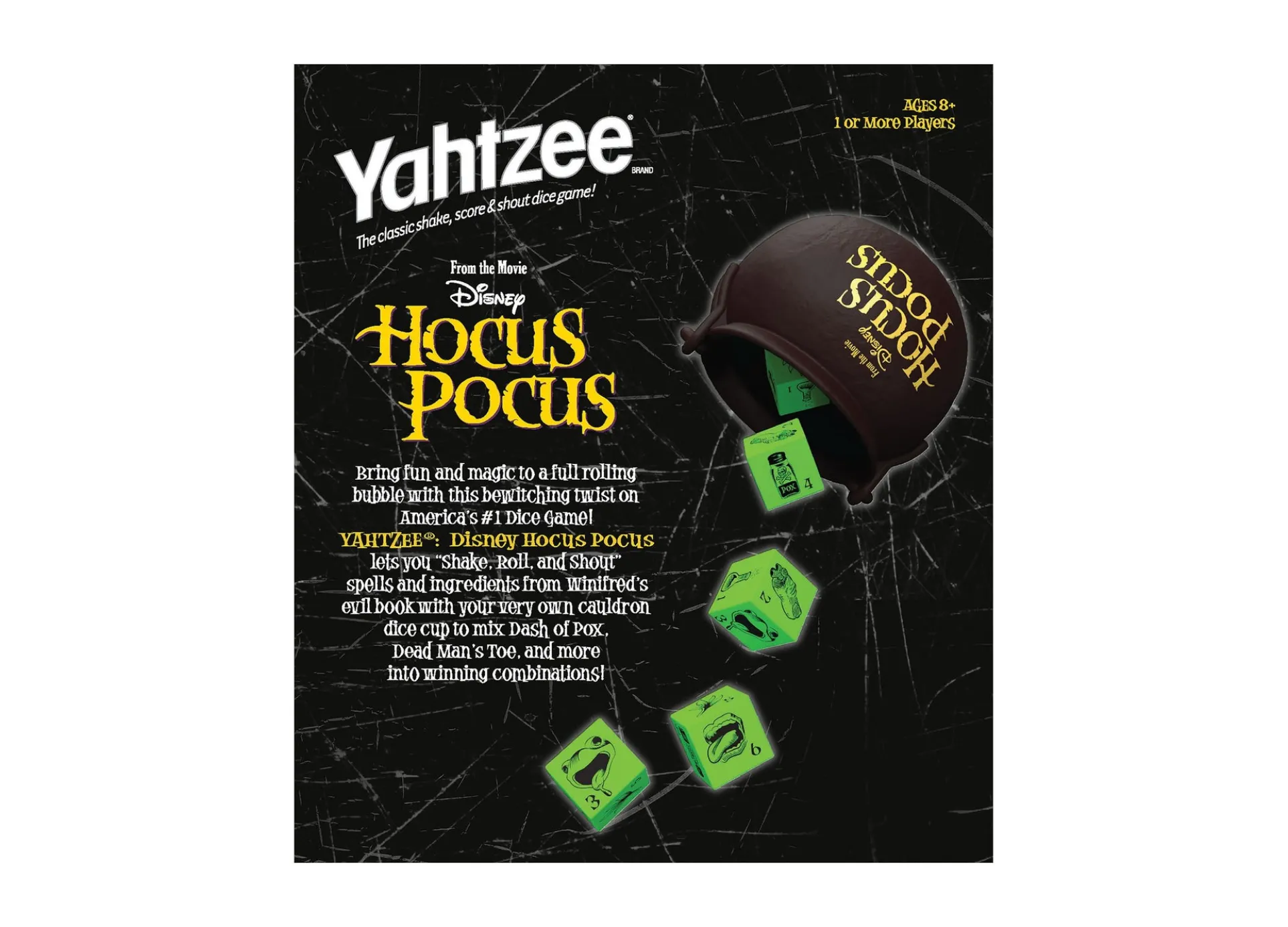 Disney Hocus Pocus YAHTZEE® Board Game