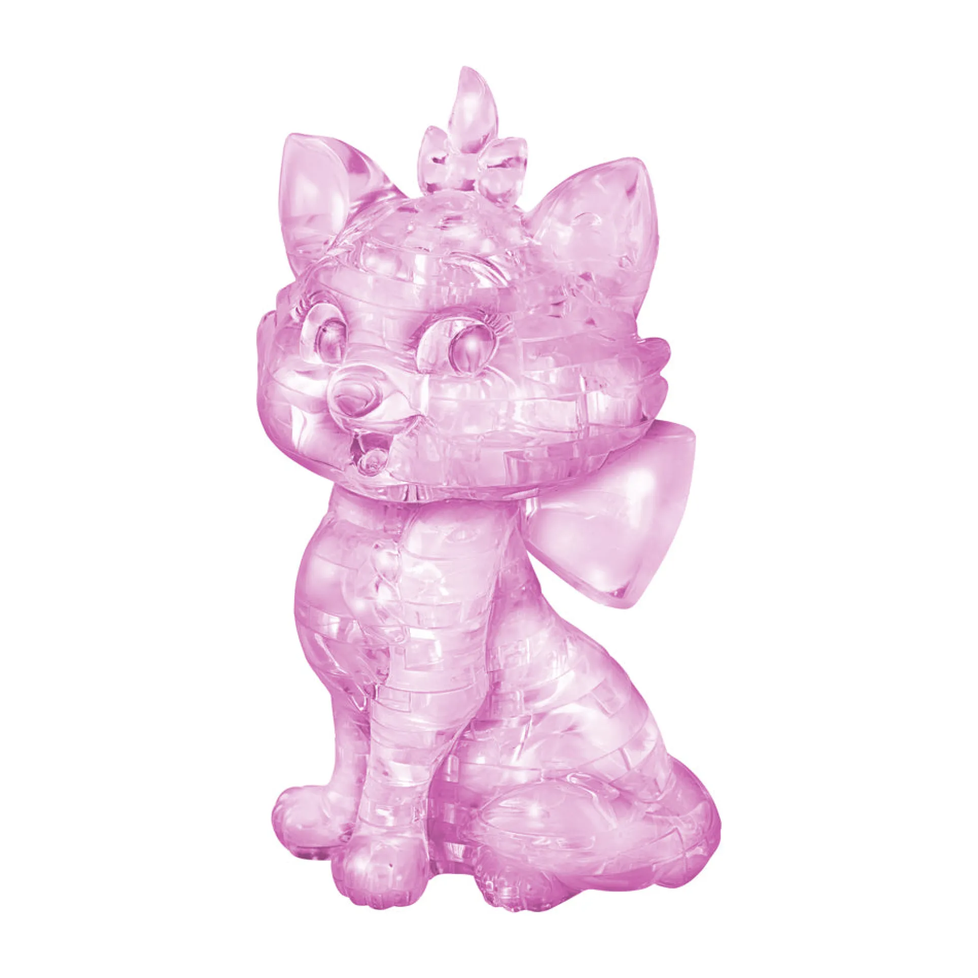 Disney Marie 3D Crystal Puzzle - Pink, 45 Pieces