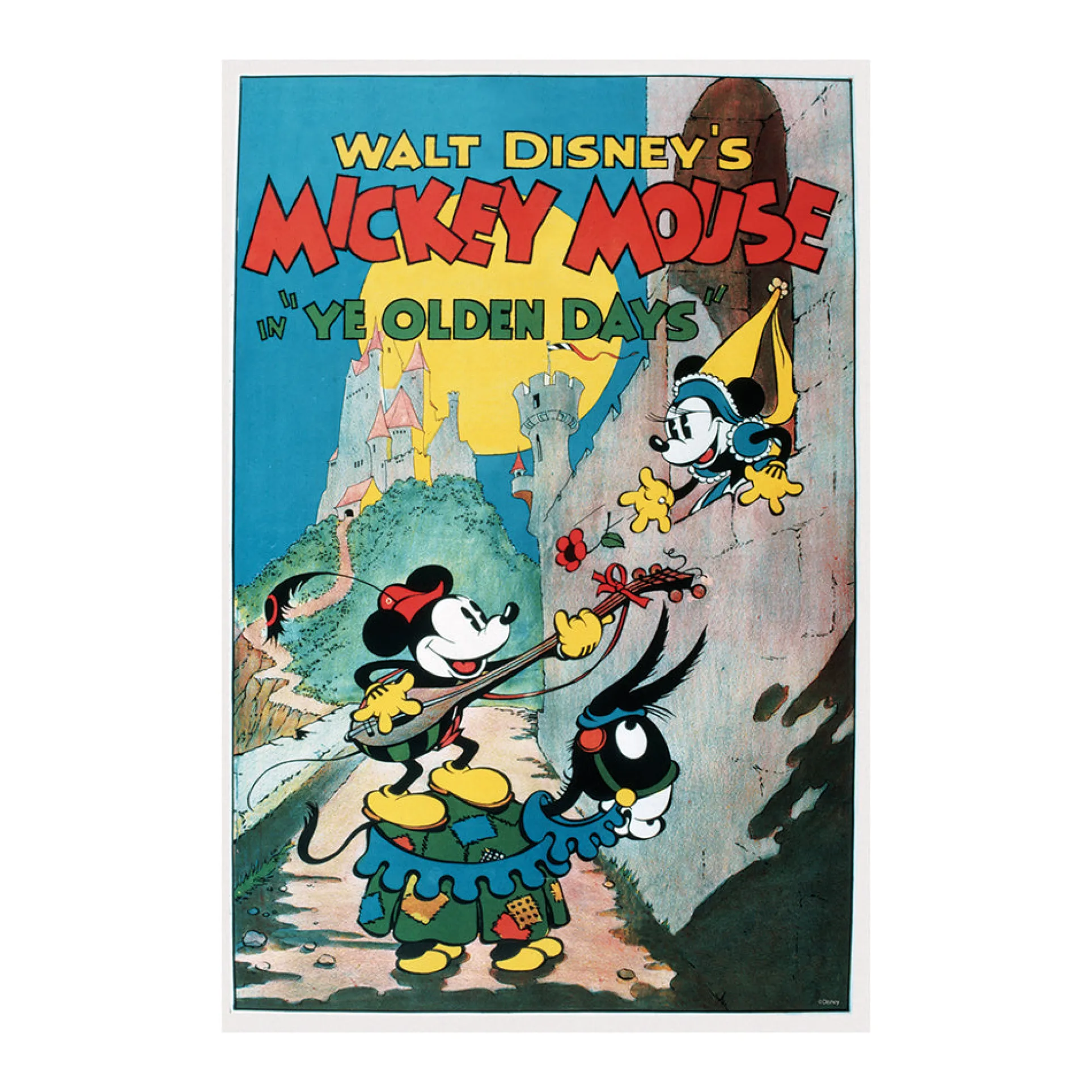 Disney Mickey Mouse 'Ye Olden Days' 3D Lenticular Puzzle - 300 pc