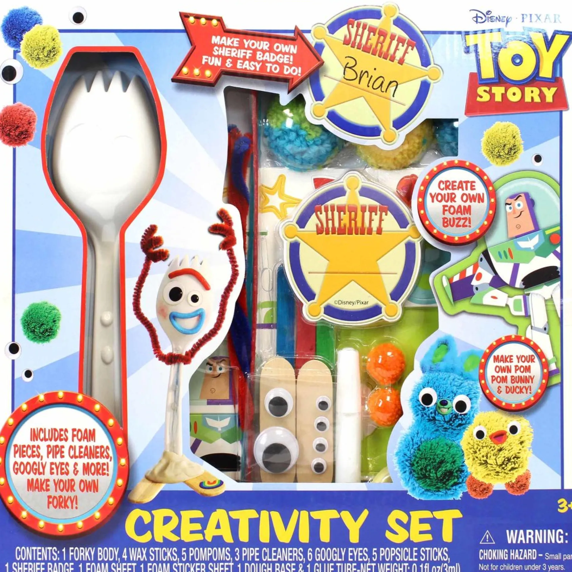 Disney PIXAR Toy Story 4 Creativity Arts & Crafts Play Set