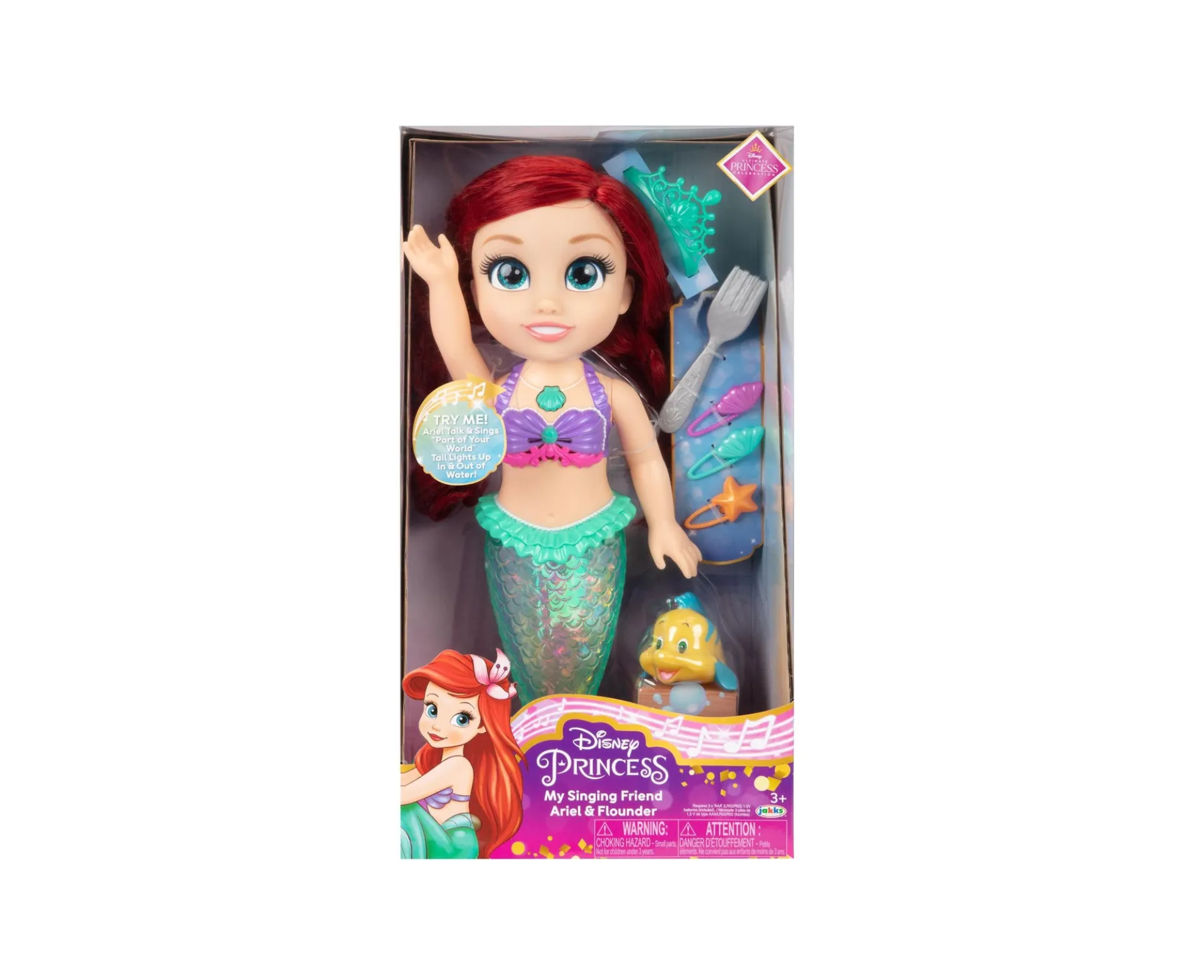 Disney Princess - Ariel Singing Doll with Light-up Feature