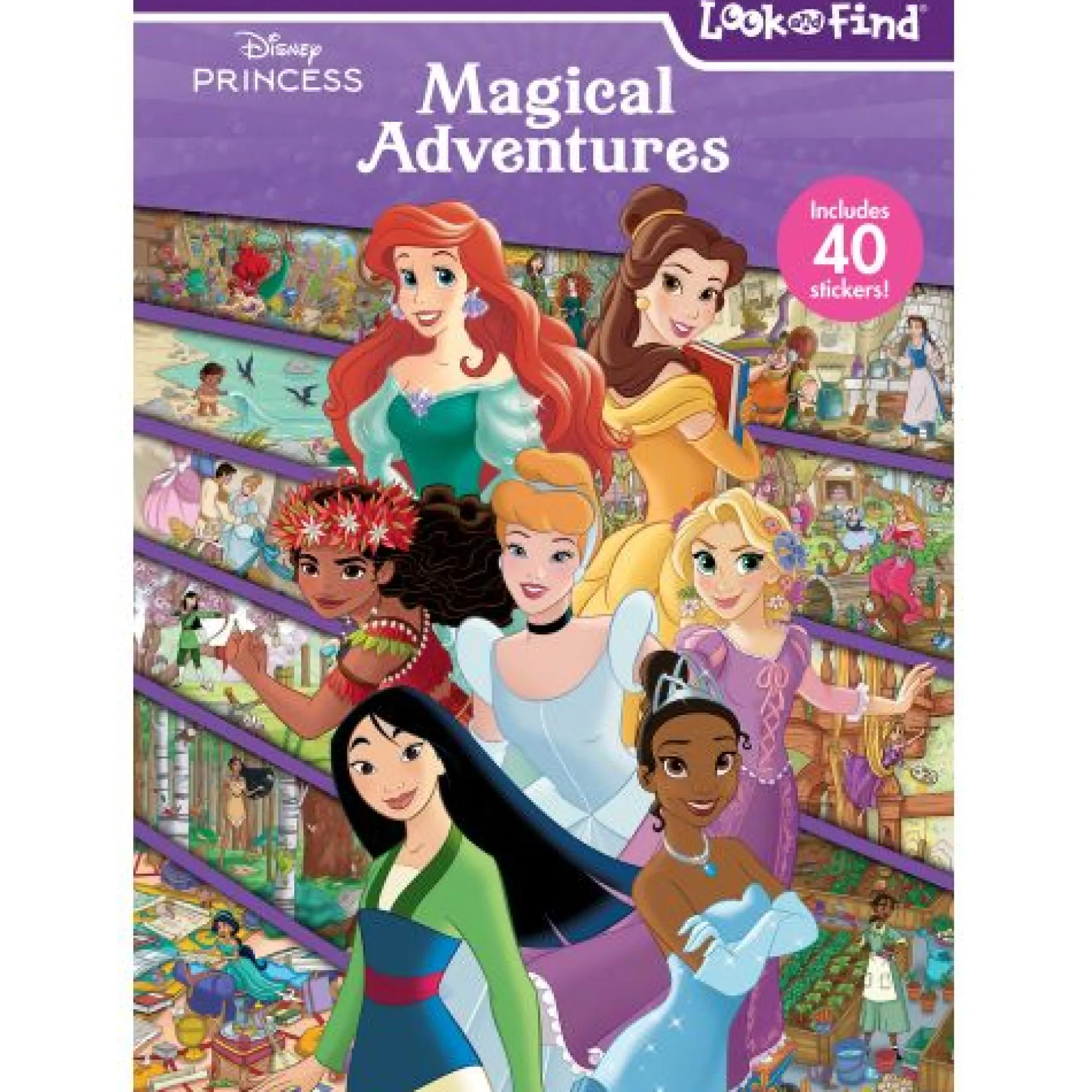 Disney Princess Enchanting Look and Find Activity Book