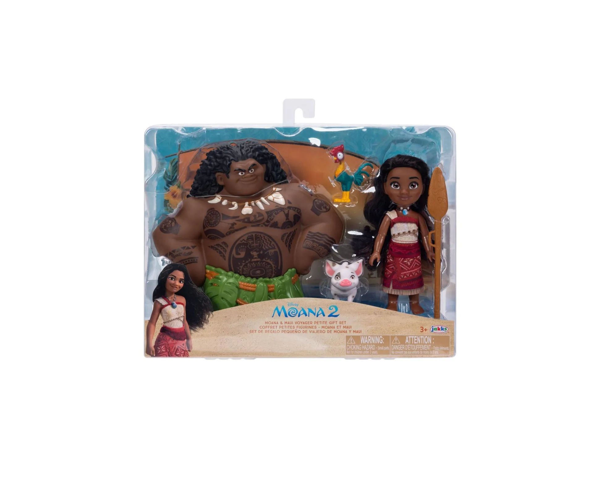 Disney Princess Moana & Maui Petite Adventure Doll Set - 6 inch