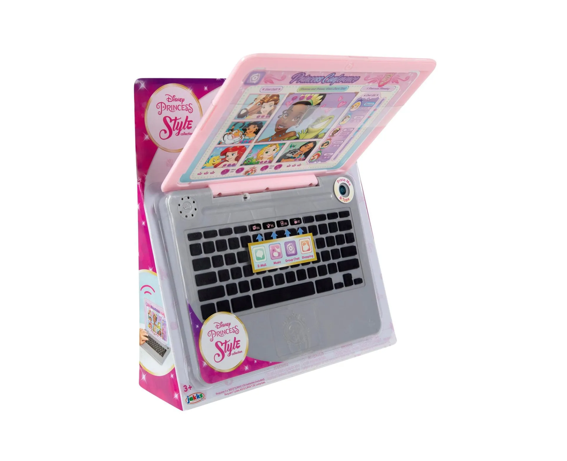 Disney Princess Style Collection Interactive Laptop with Sounds & Music