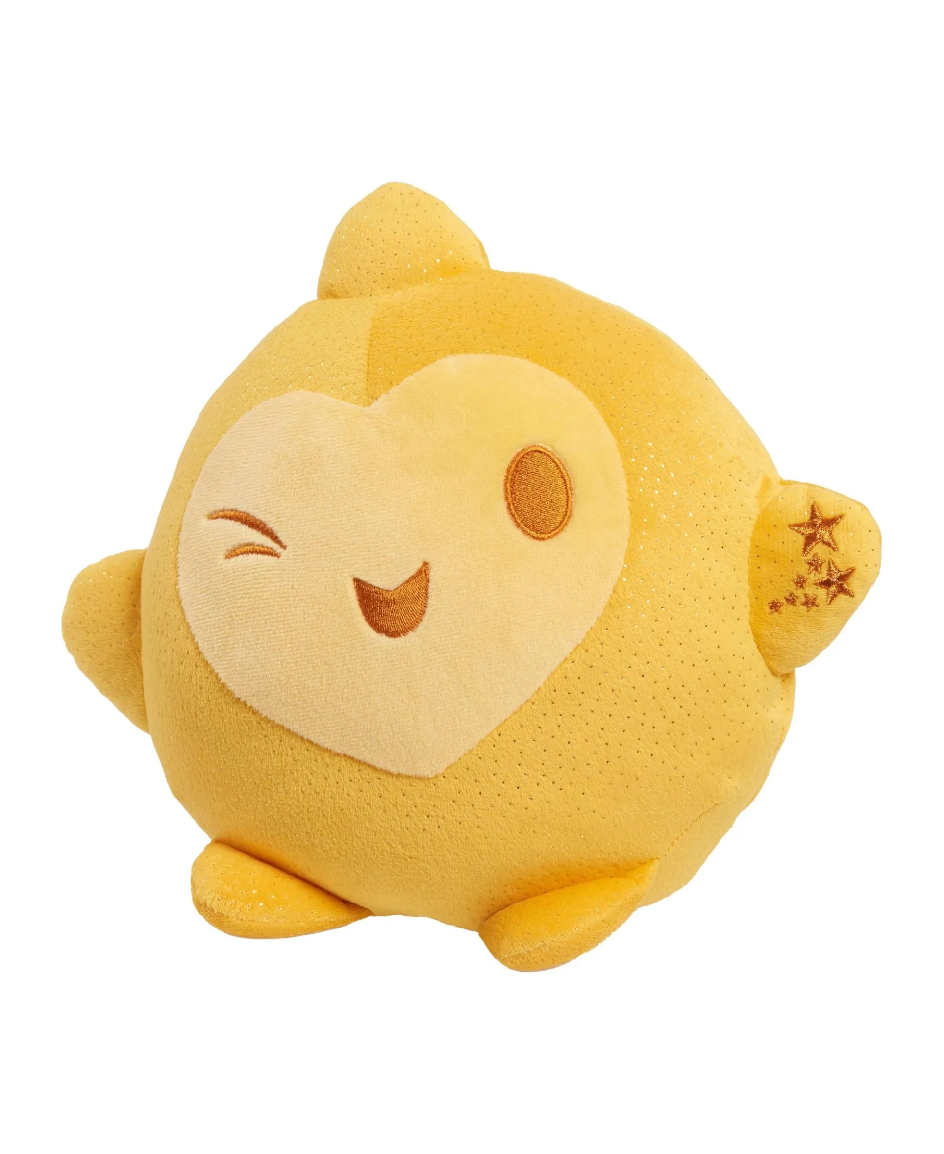 Disney Wish Hug & Wish Star 10" Light-Emitting Diode (LED) Glowing Stuffed Star Light-Up Soft Toy for Toddlers, Soothing Night Light