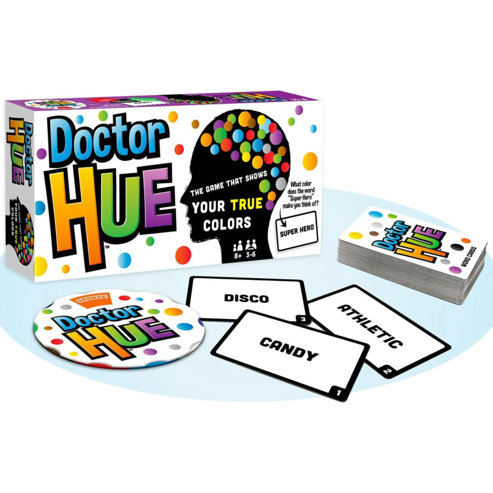 Doctor Hue Color Challenge Card Game - Interactive Play for Ages 8+