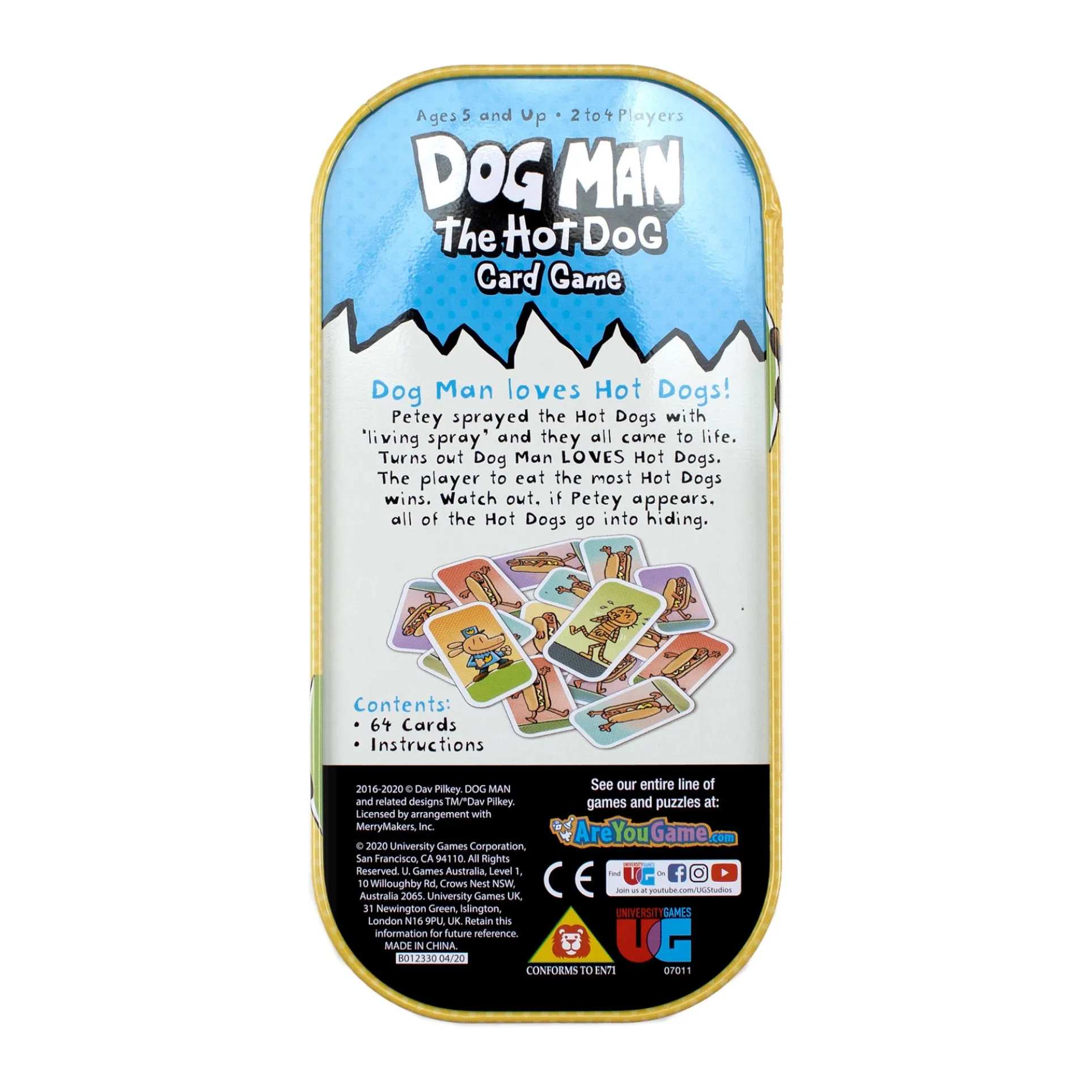 Dog Man - The Hot Dog Card Game: Family Fun with a Dash of Mayhem