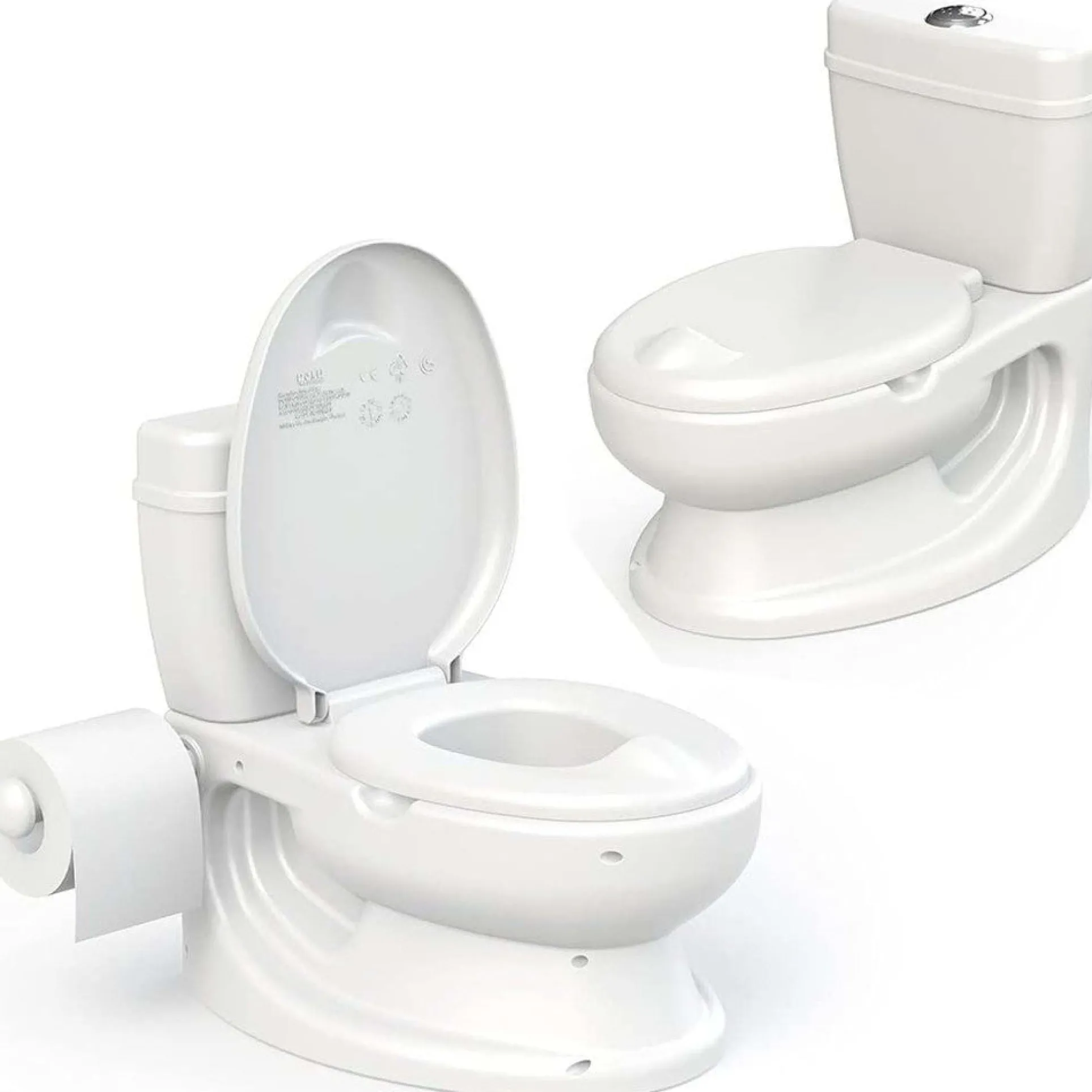 Dolu Educational Toddler Potty - White, Ages 18mo+