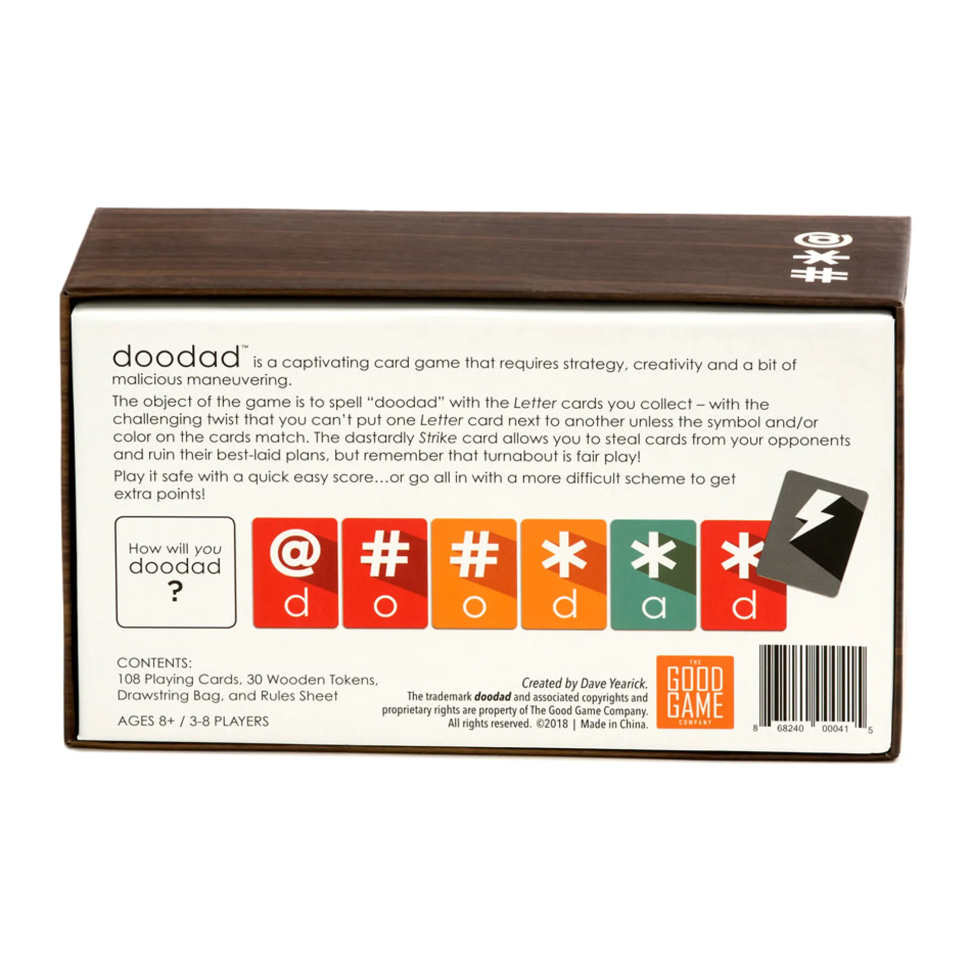 Doodad Strategy Critical Thinking Card Game