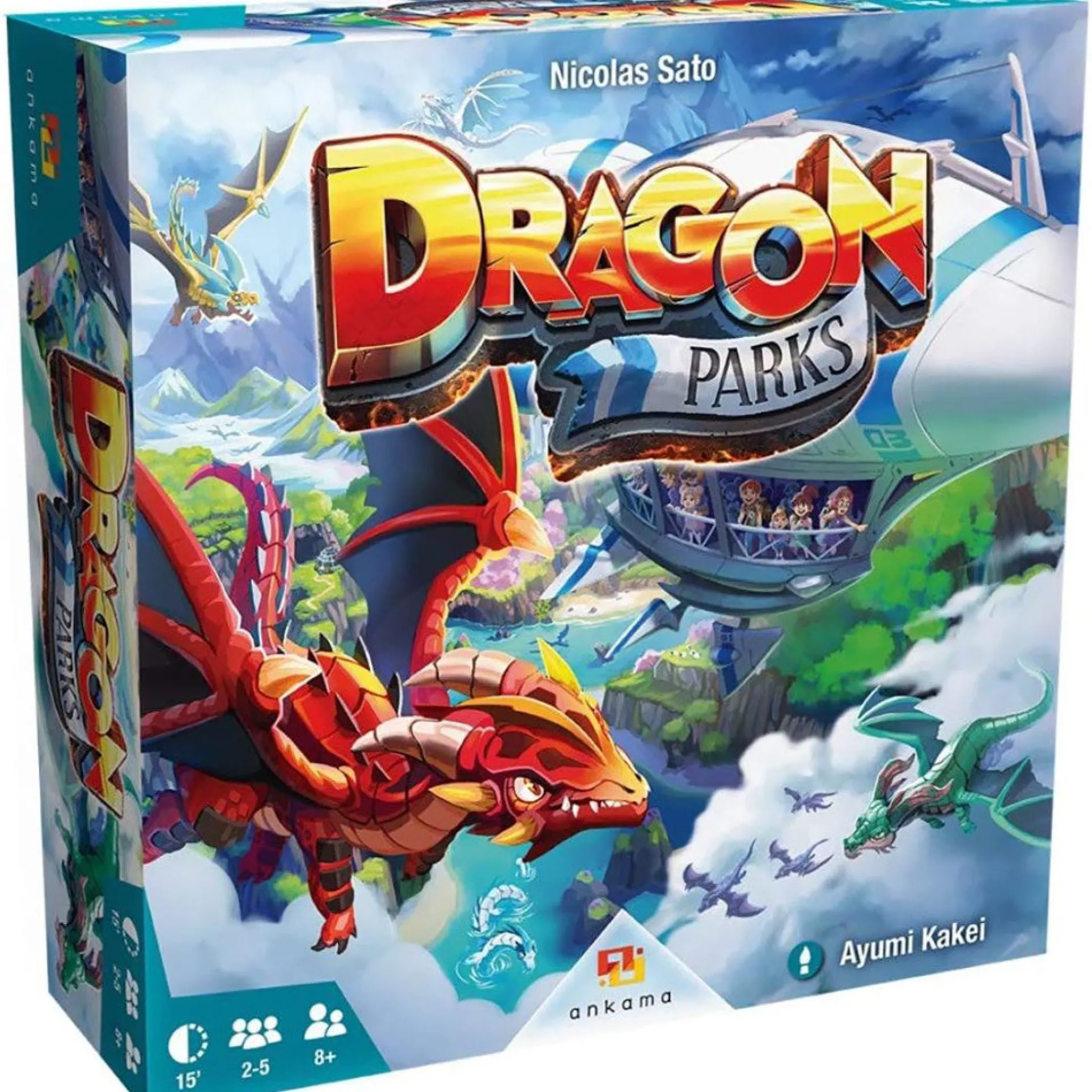 Dragon Parks Fantasy Drafting Board Game