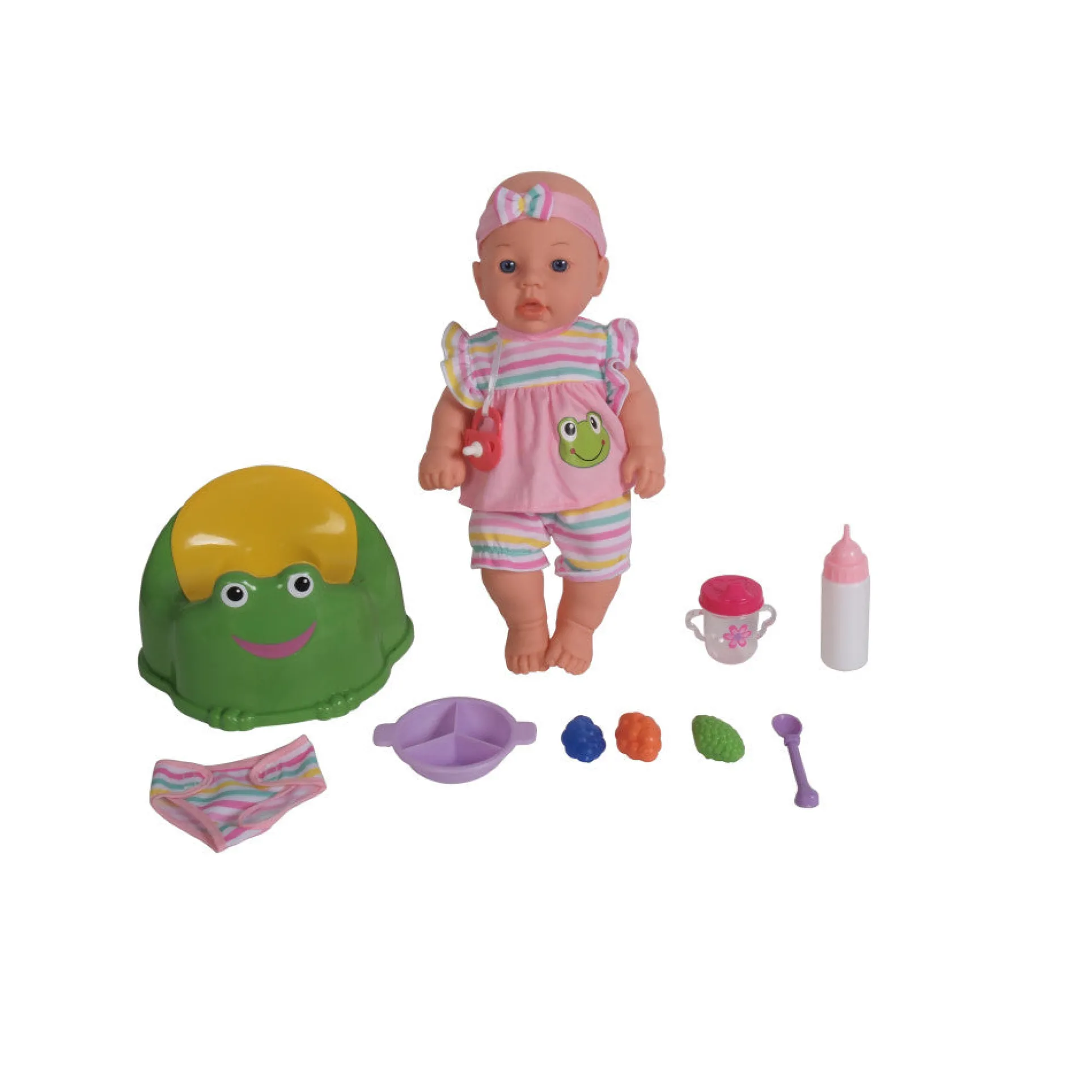 Dream Collection 16" Interactive Baby Doll Care Set with Potty