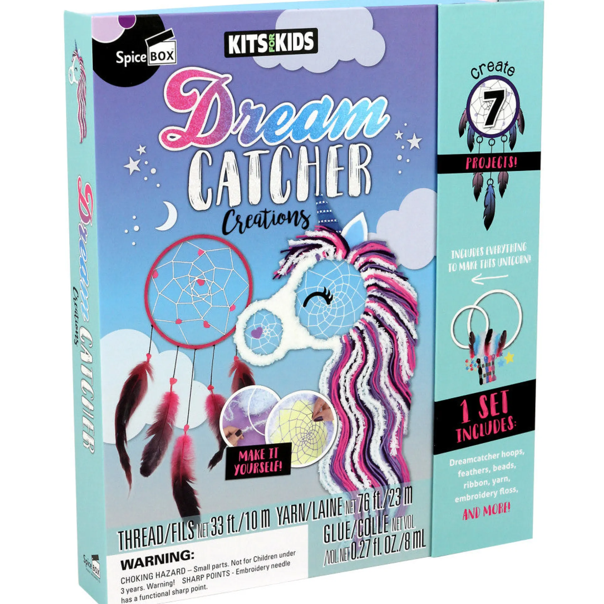 Dream Weaver Kids Dream Catcher DIY Kit - Creative Activity Set, Ages 8+