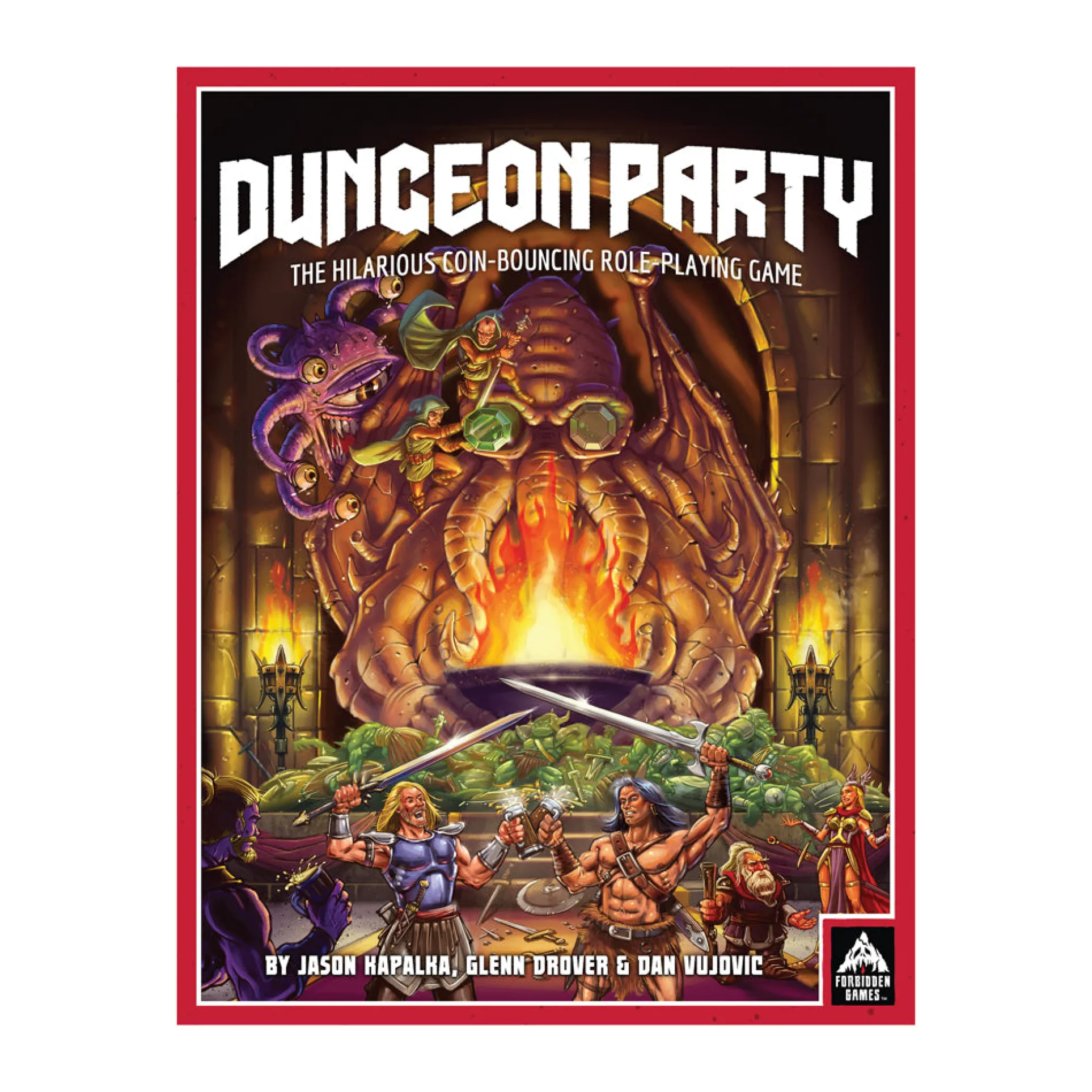 Dungeon Party Premium Edition Strategic Board Game