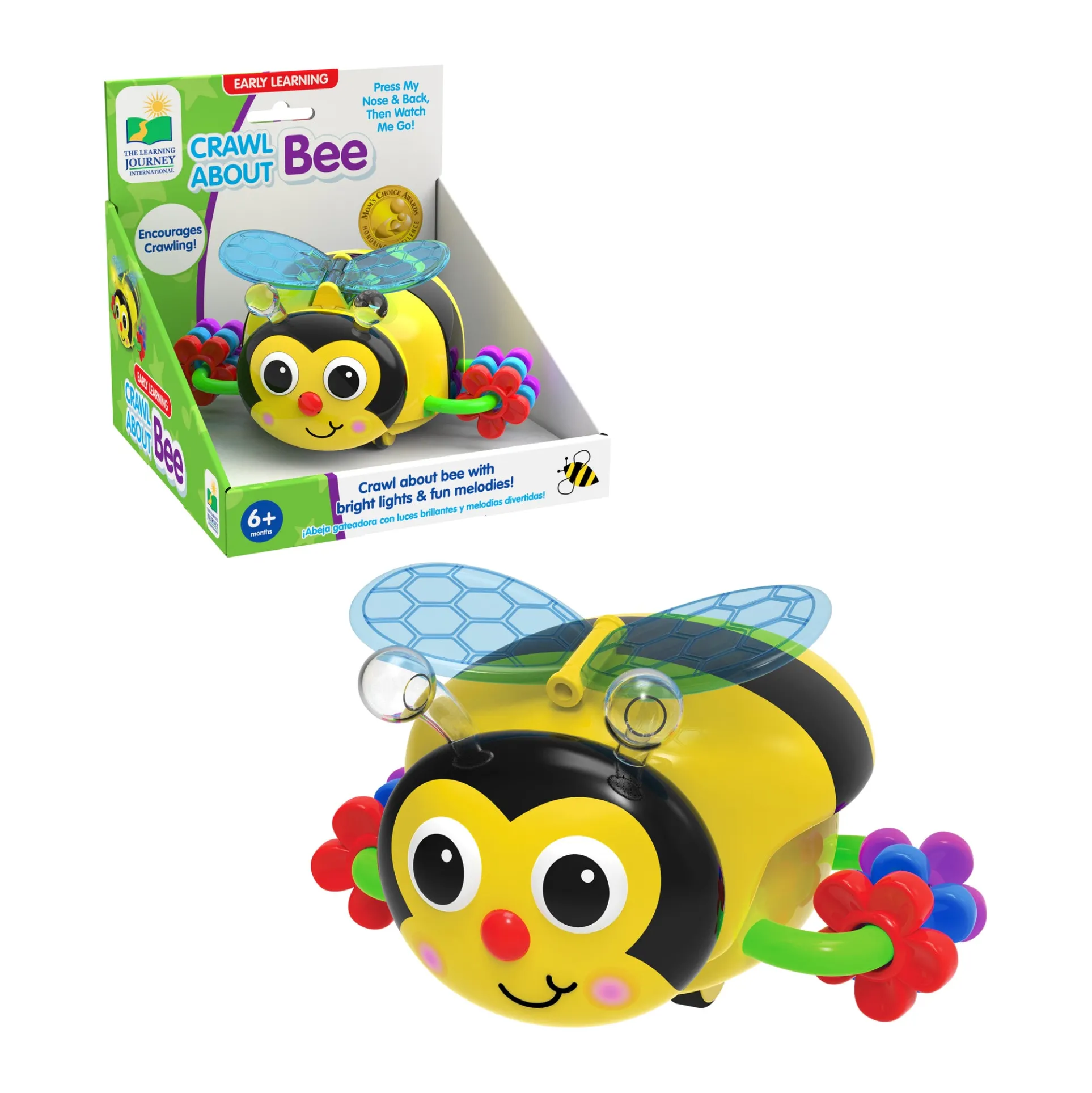 Early Learning - Crawl About Bee Interactive Toy