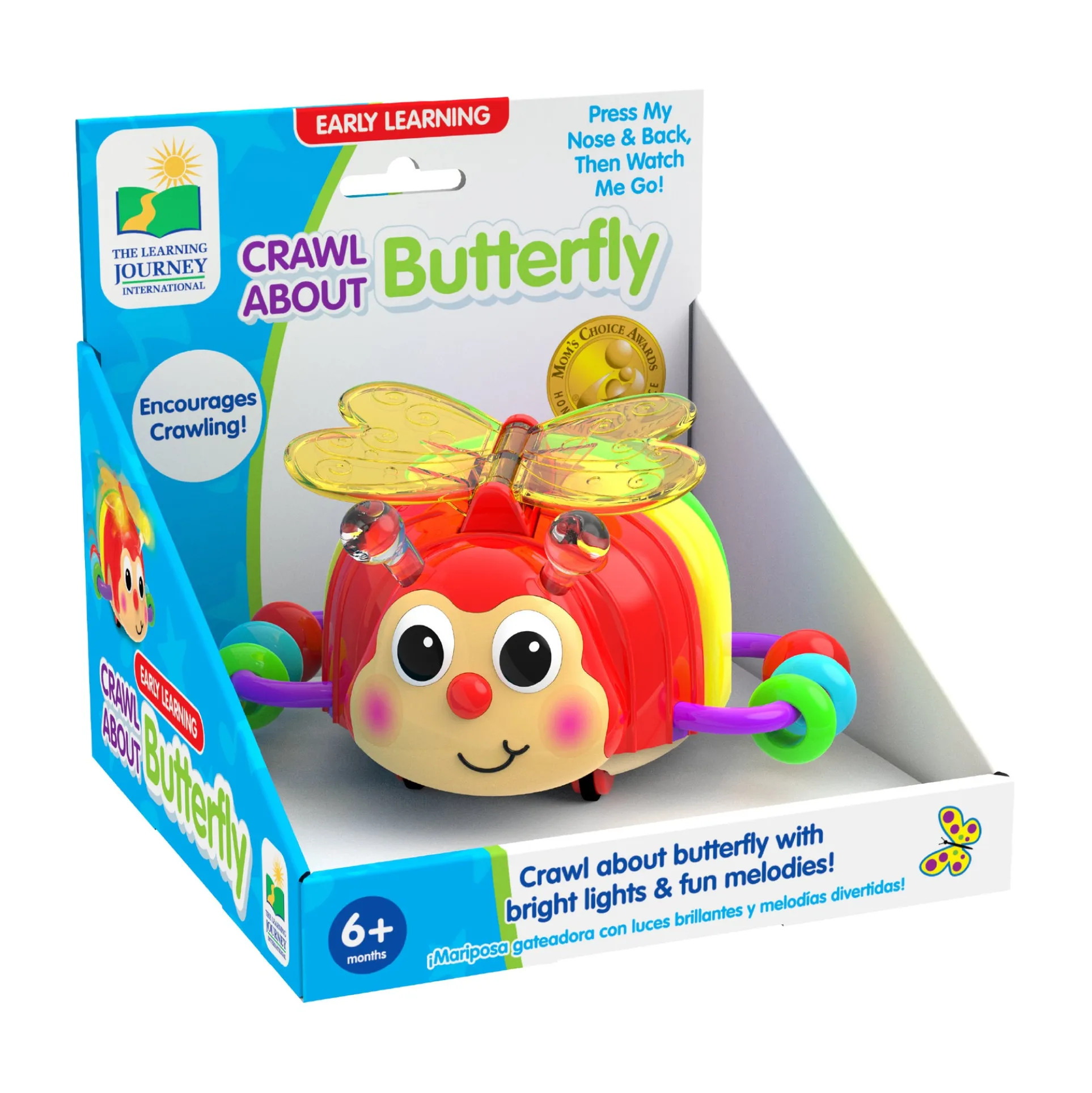 Early Learning Crawl-About Butterfly – Interactive Infant Toy