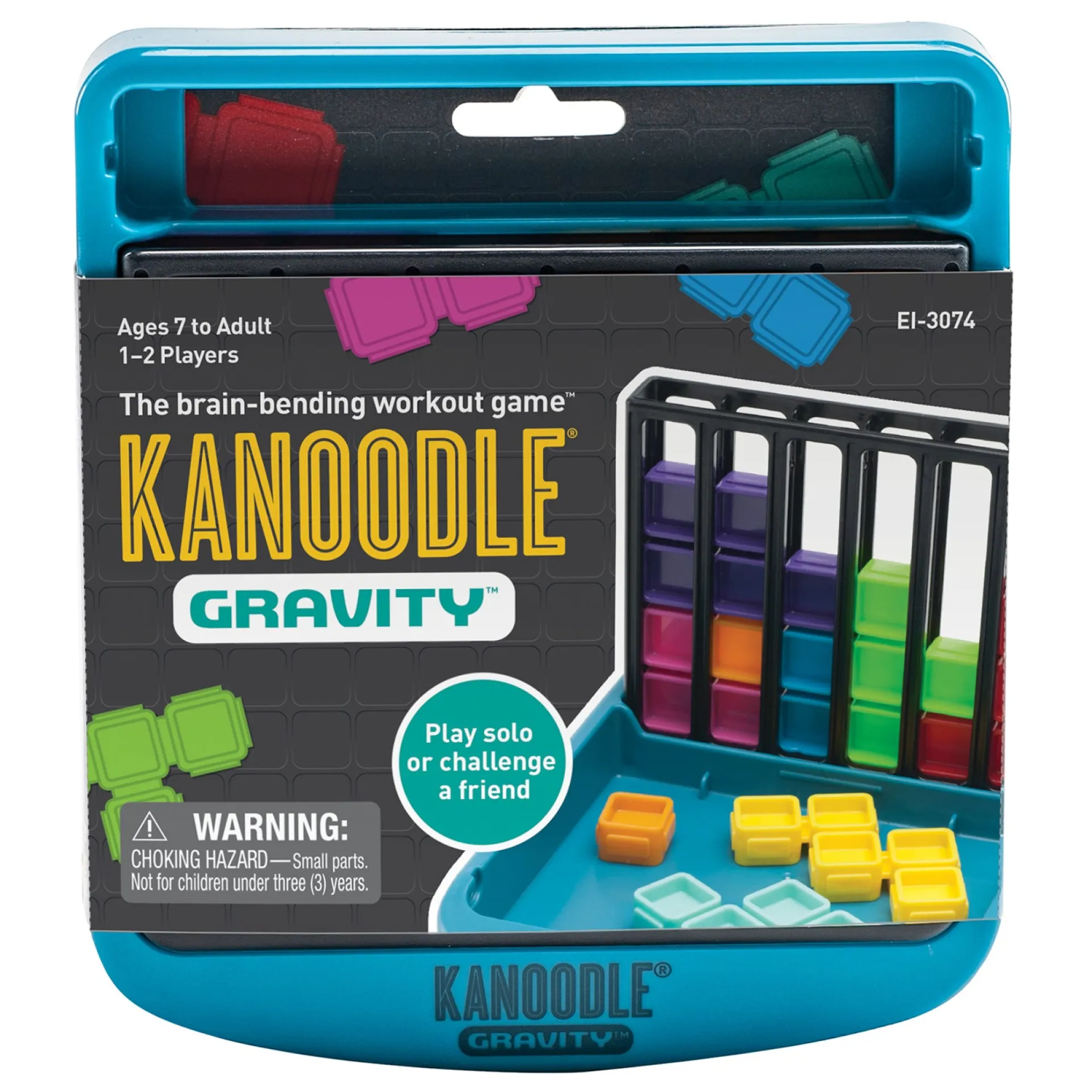 Educational Insights Kanoodle Gravity Puzzle Game - Colorful Strategy Toy