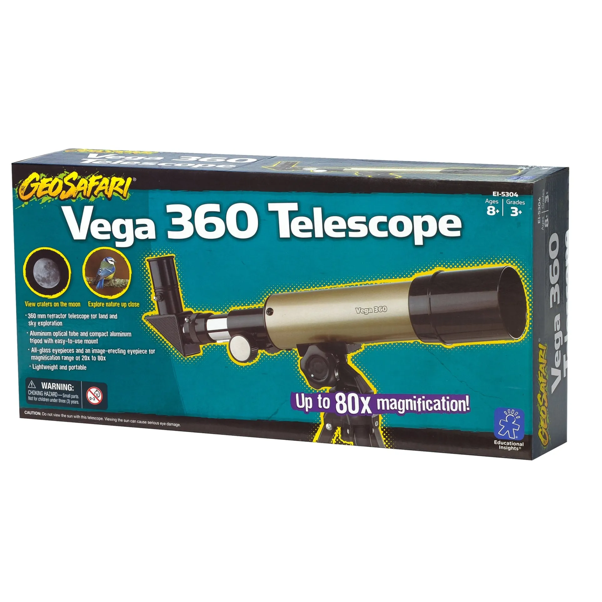Educational Insights GeoSafari Vega 360 Telescope - Discovery Kit