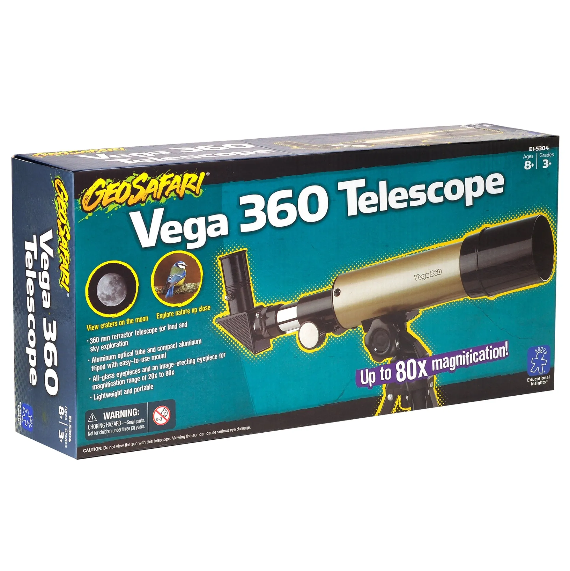 Educational Insights GeoSafari Vega 360 Telescope - Discovery Kit