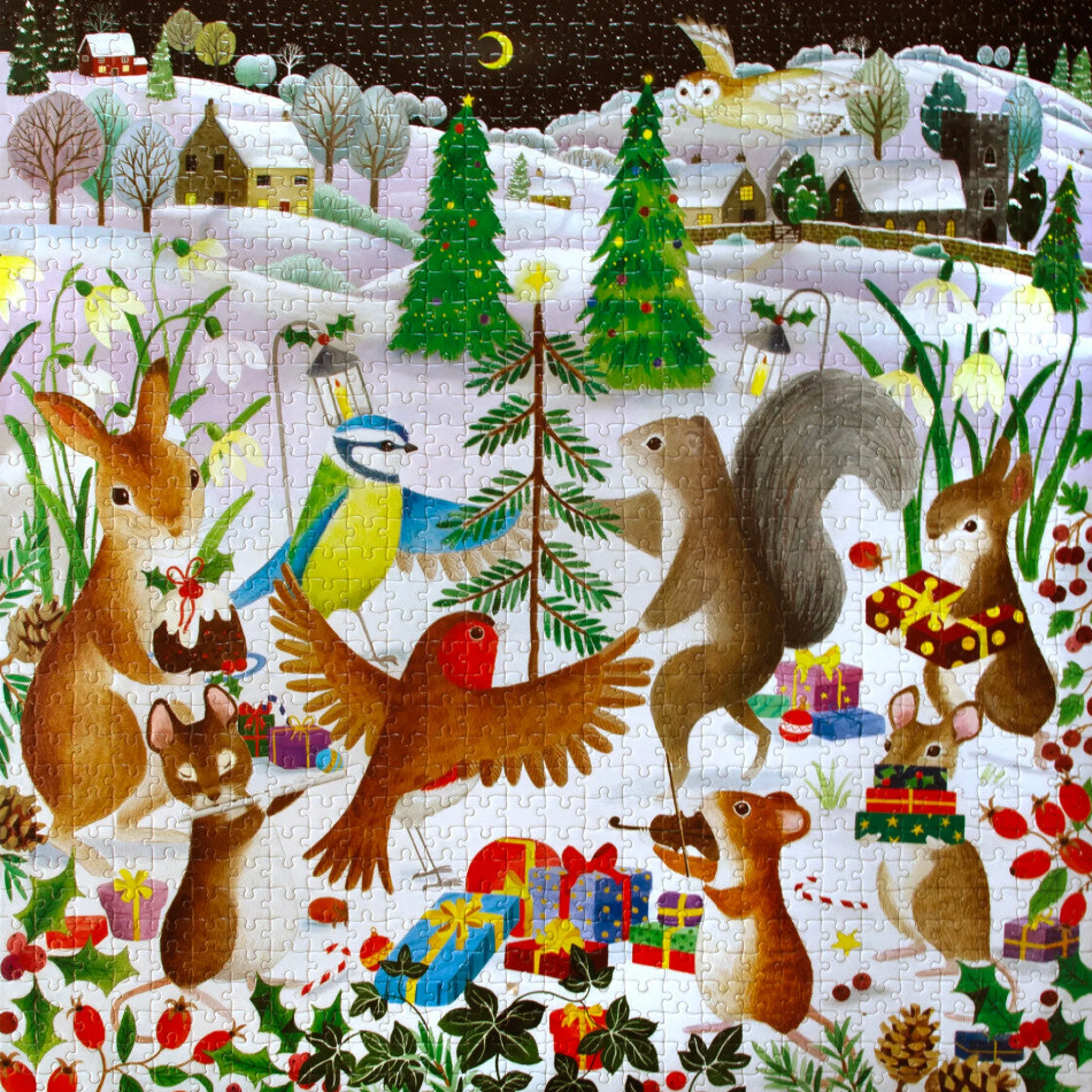 eeBoo Piece & Love: The Little Tree 1000-Piece Puzzle