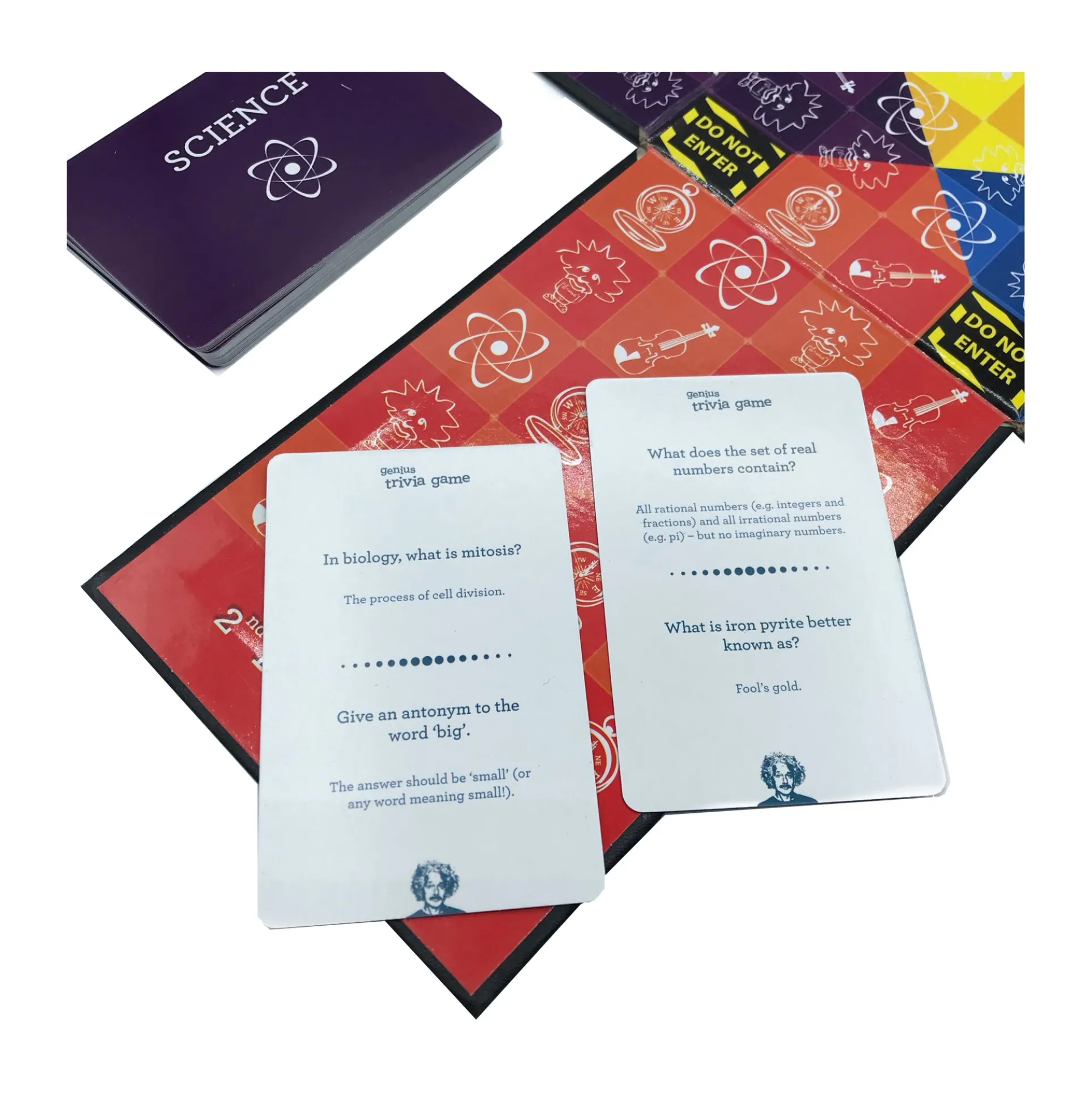 Einstein Genius Trivia Challenge Board Game