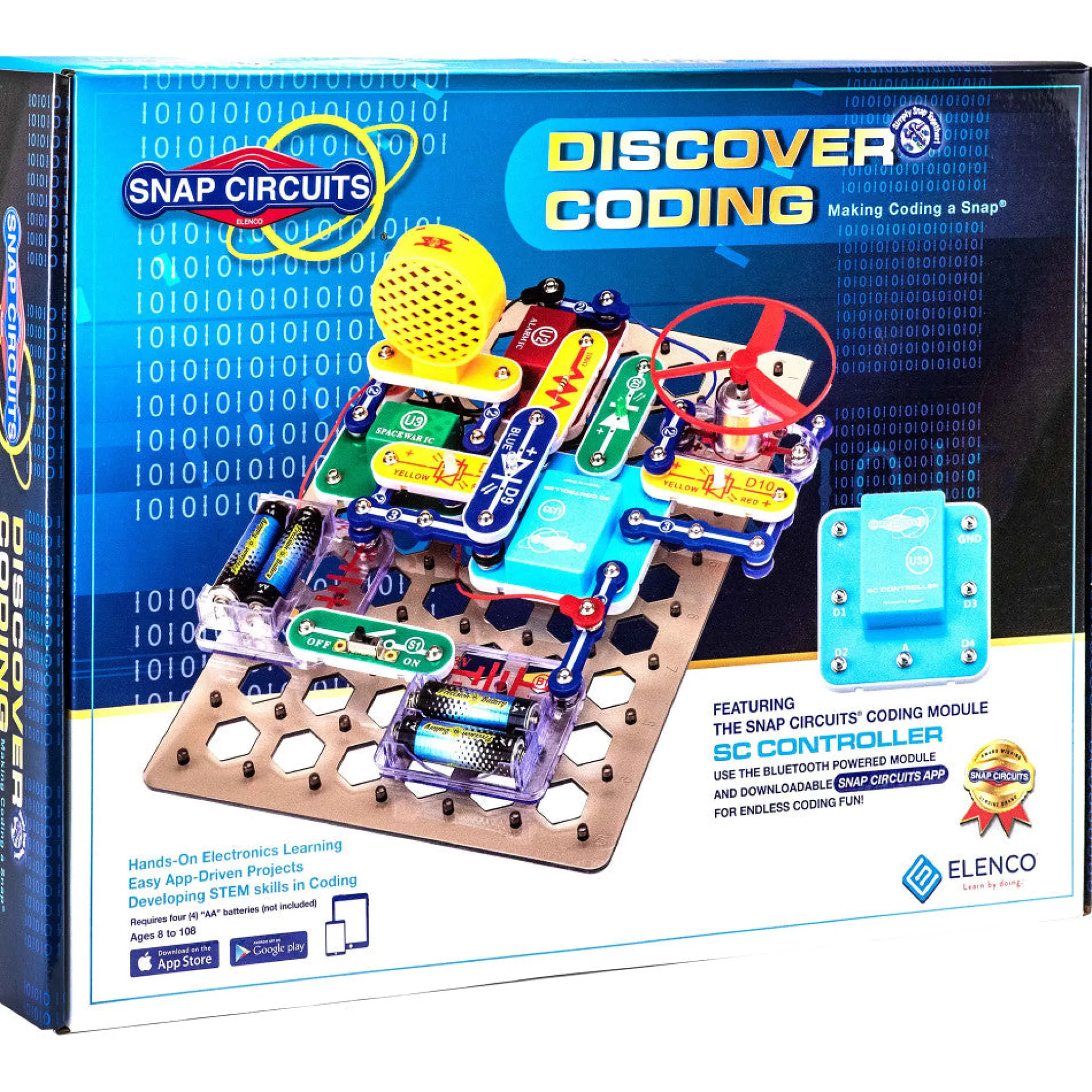 Elenco Snap Circuits Discover Coding - Interactive STEM Learning Toy