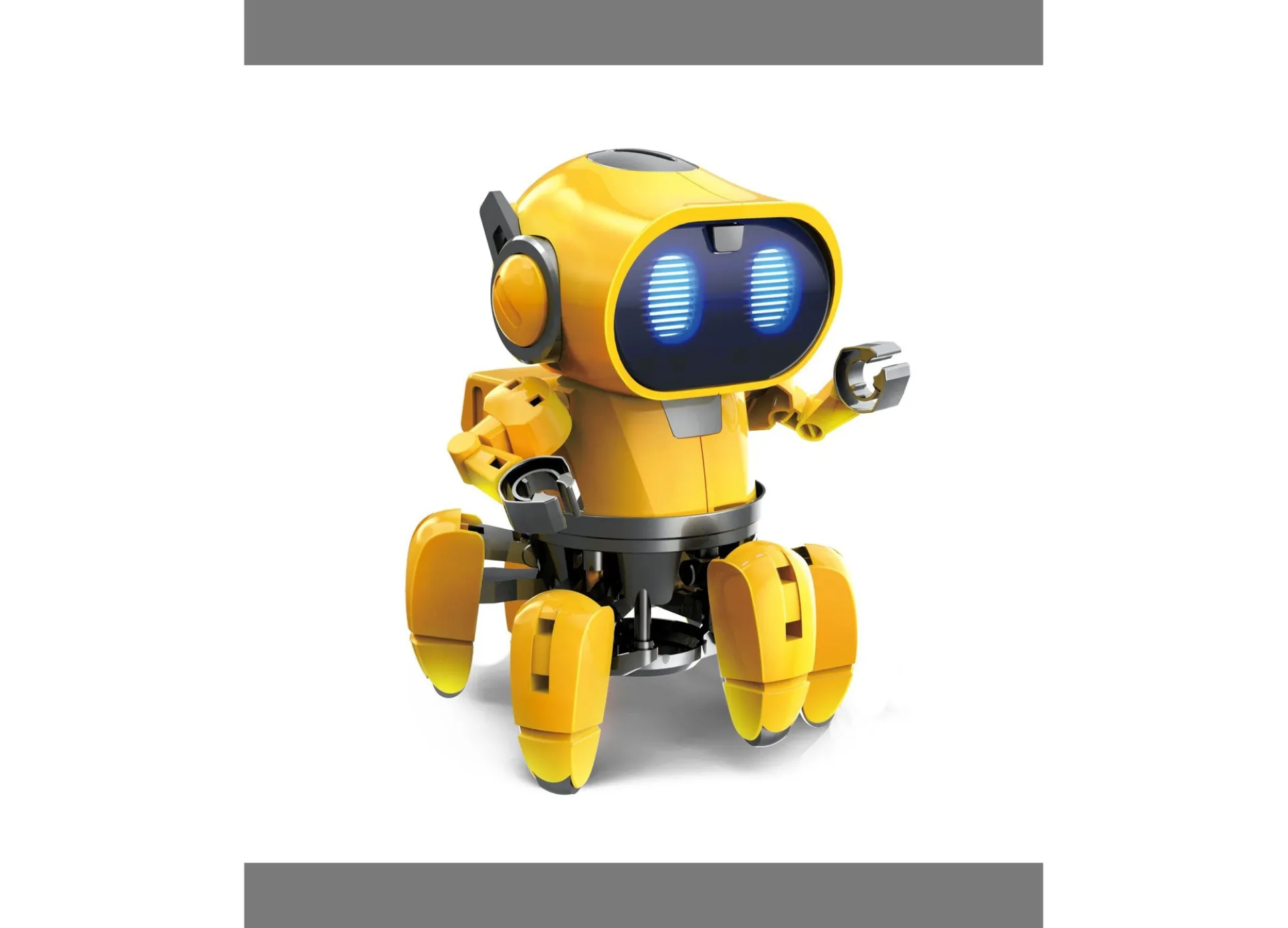 Elenco TEACH TECH Zivko the Robot Kit - Interactive AI Hexiped Robot