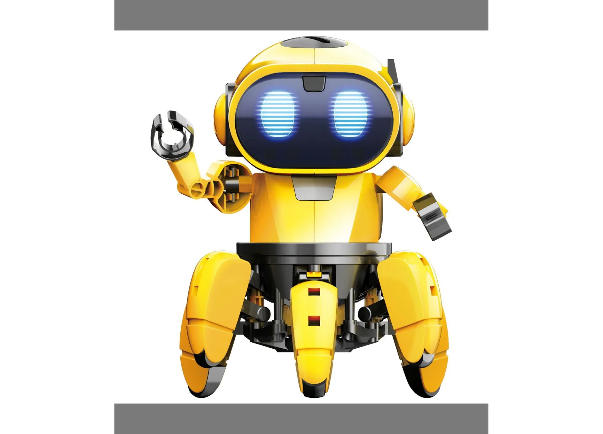 Elenco TEACH TECH Zivko the Robot Kit - Interactive AI Hexiped Robot