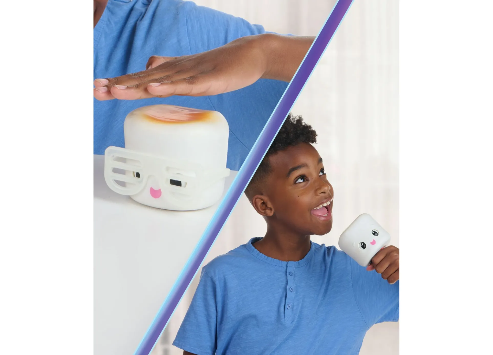 DJ Mixer Mel Mix-A-Lot Interactive Marshmallow Toy with Glow-in-the-Dark Glasses