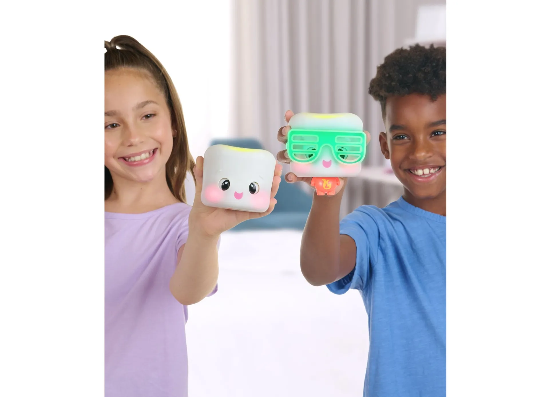 DJ Mixer Mel Mix-A-Lot Interactive Marshmallow Toy with Glow-in-the-Dark Glasses