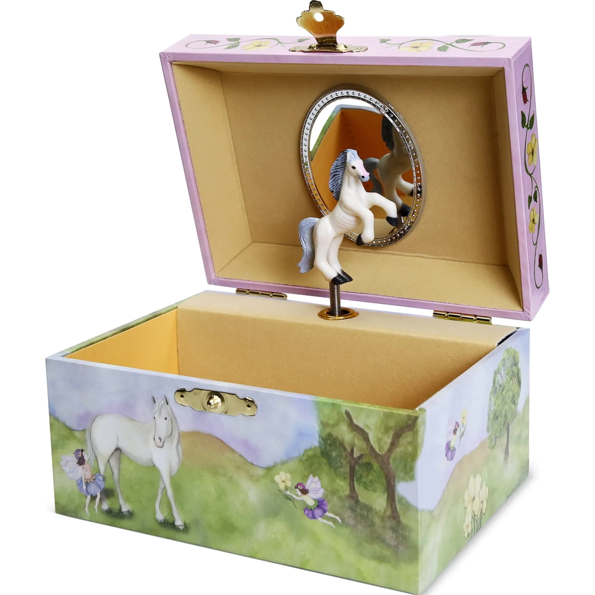 Enchantmints Fairy Horse Musical Jewelry Box for Girls