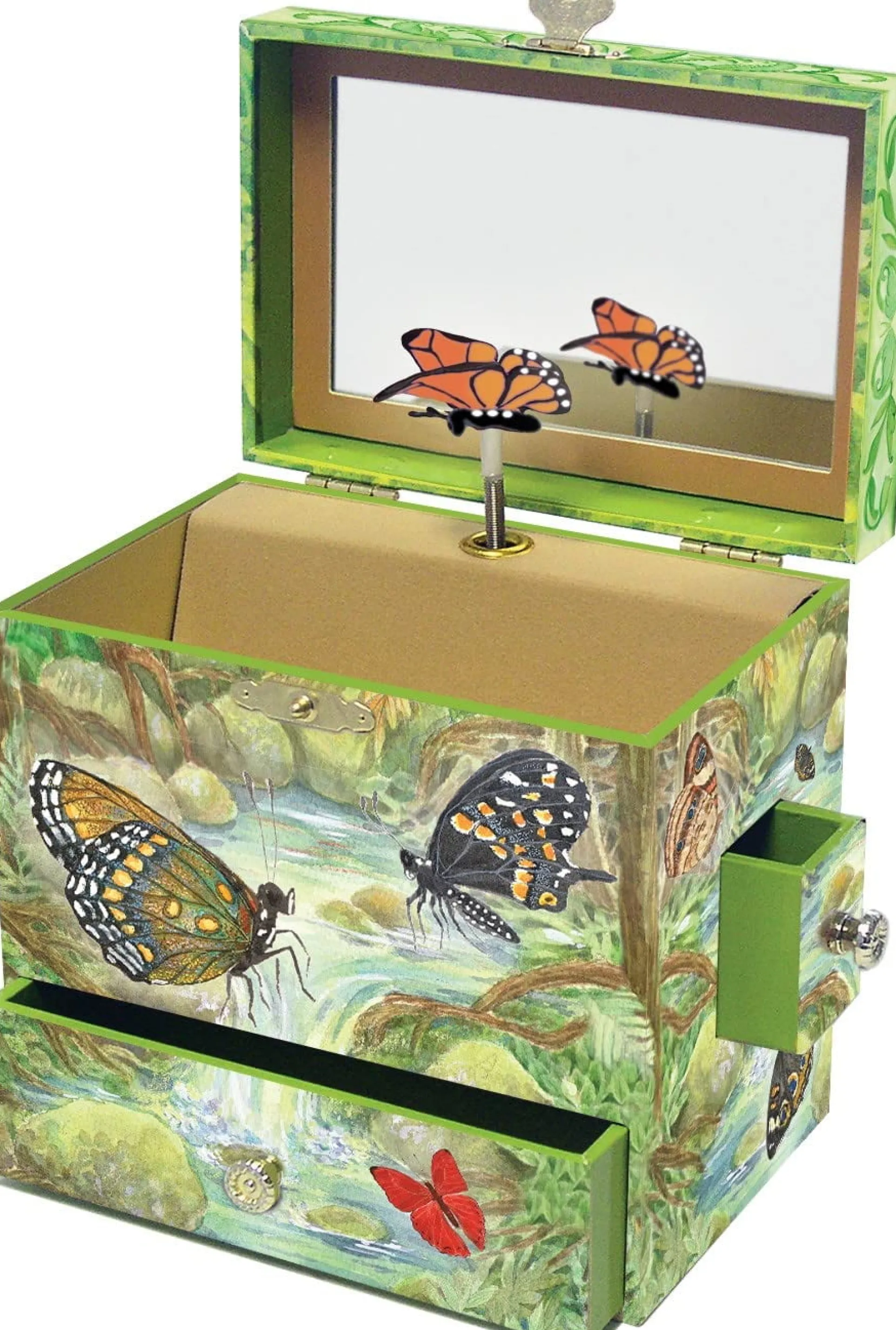 Enchantmints Monarchs Musical Butterfly Jewelry Box for Kids