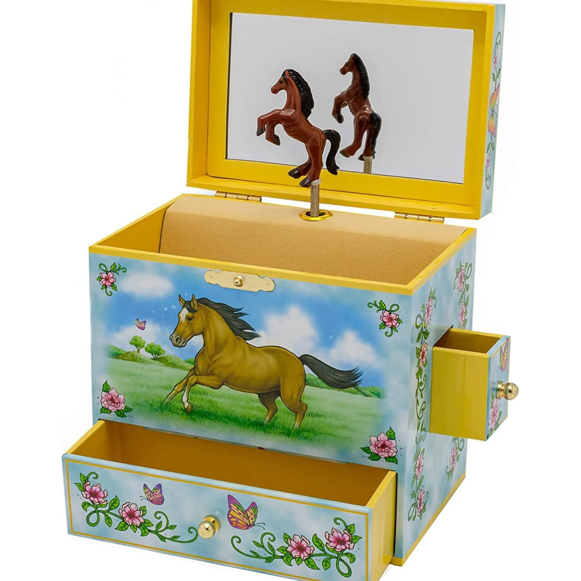 Enchantmints Wild And Free Musical Jewelry Box for Girls