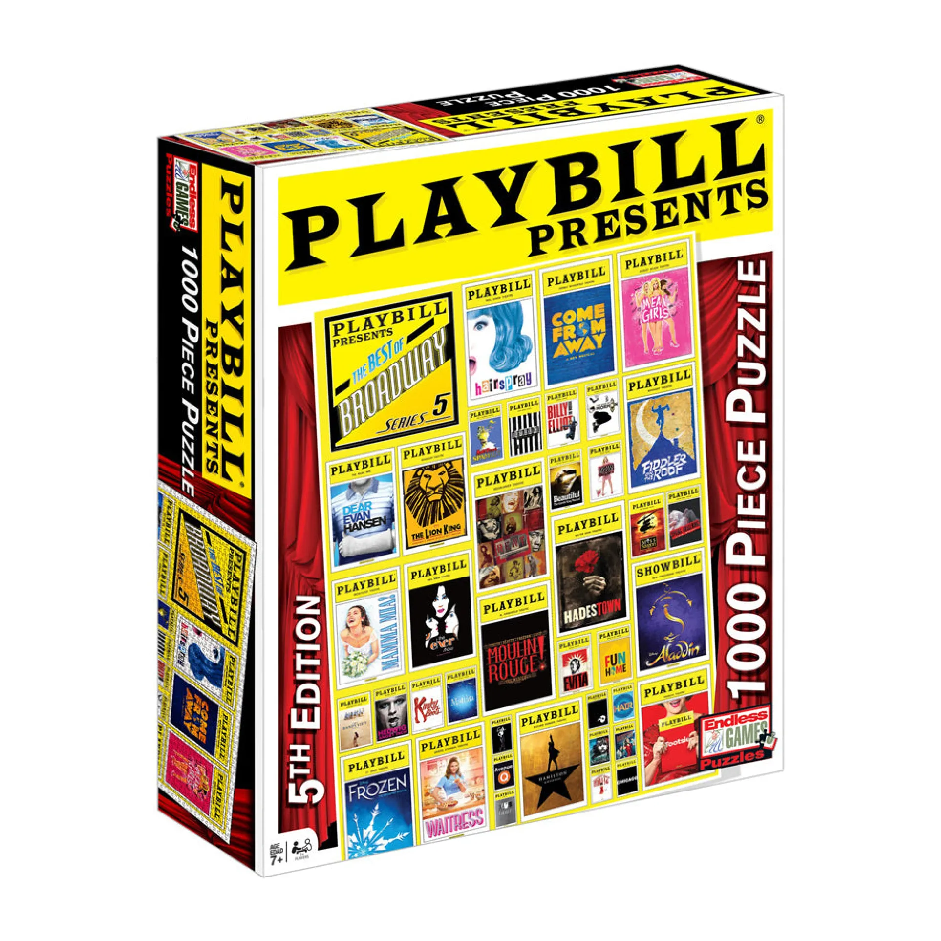 Endless Games Playbill Best of Broadway 1000-Piece Jigsaw Puzzle