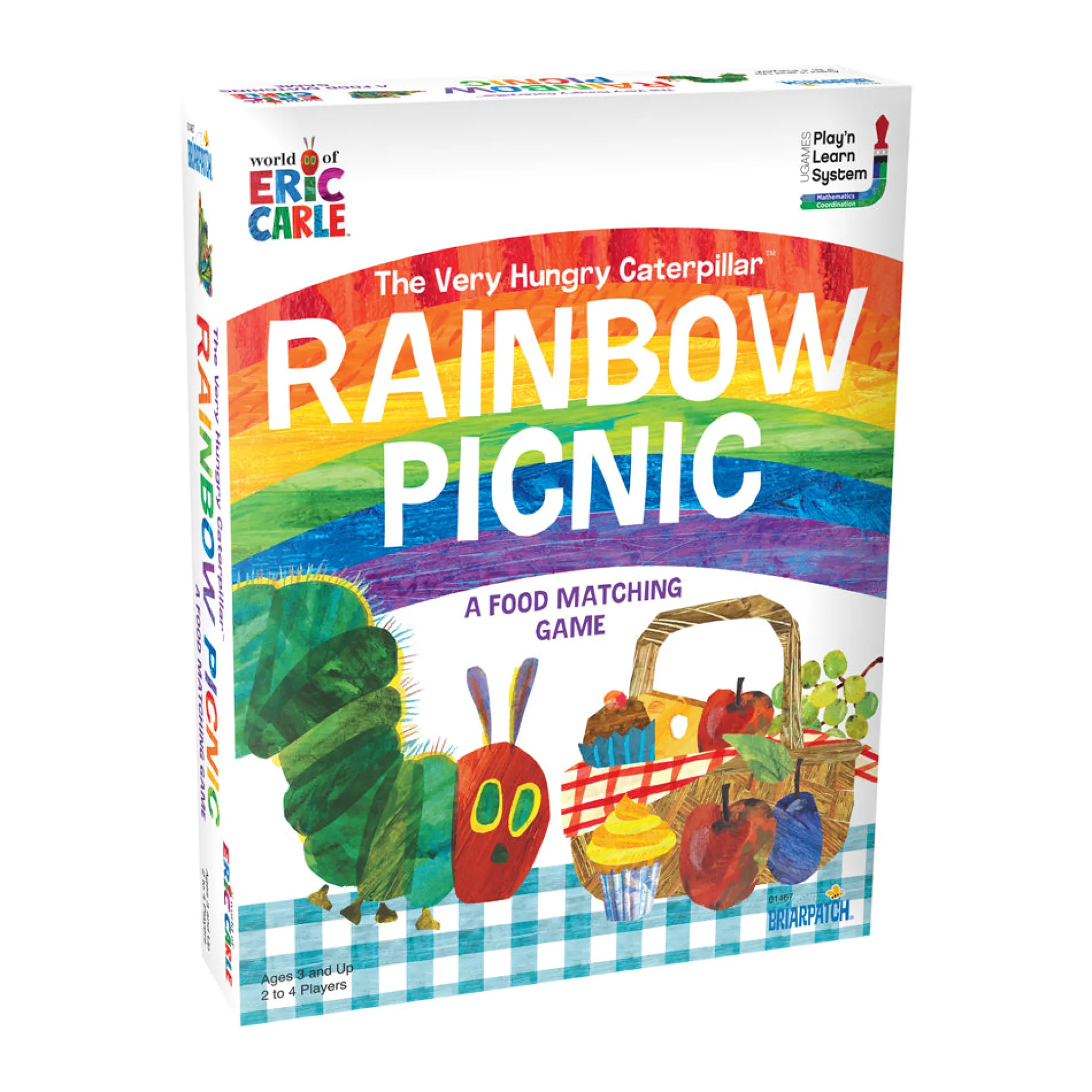 Eric Carle The Very Hungry Caterpillar Rainbow Picnic Matching Game