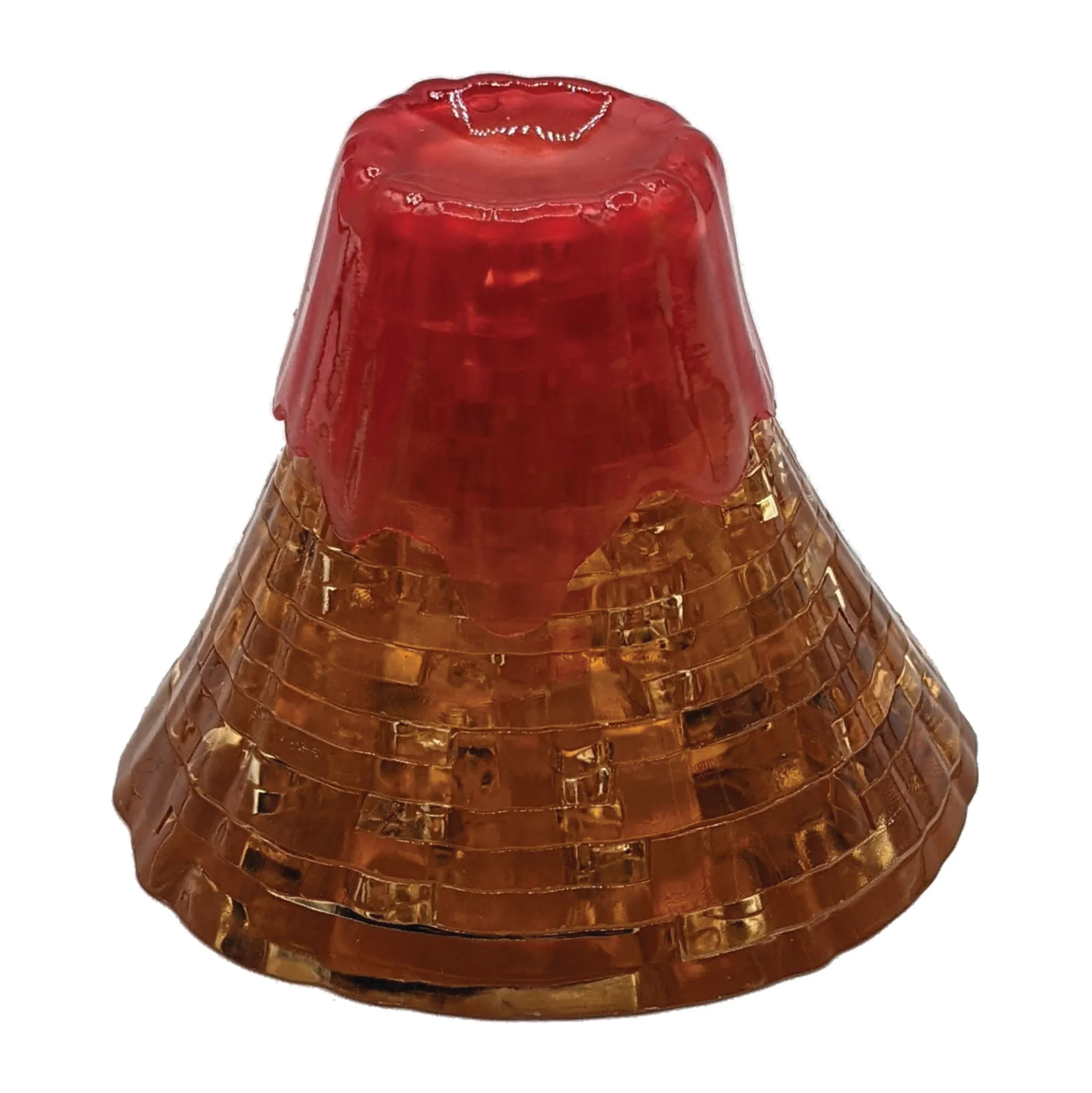 Eruptive Excitement 3D Crystal Puzzle - Volcano, 40 Pieces