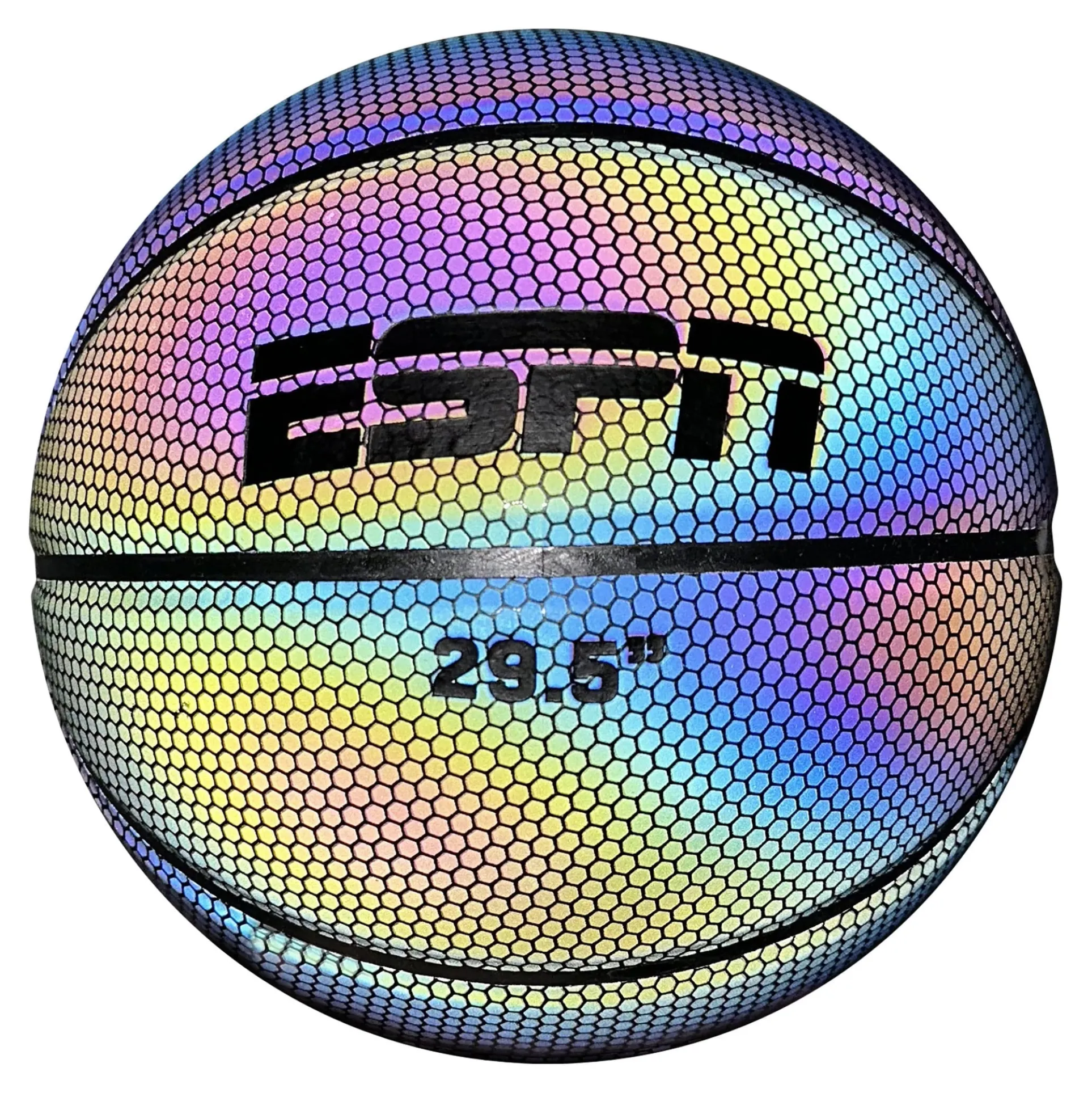 ESPN Holo - Basketball 29.5" - Distinctive Black Holographic Design