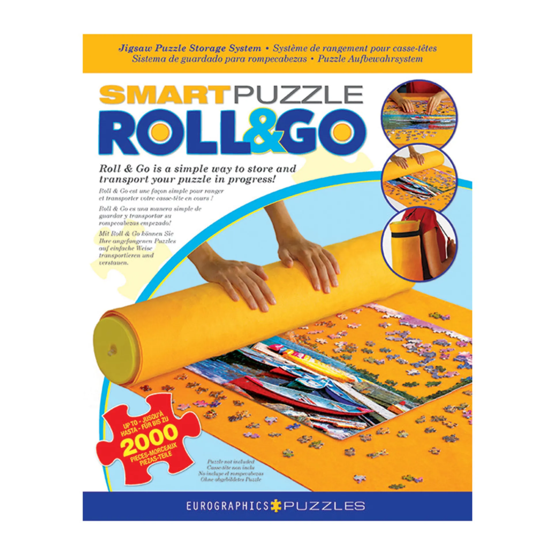 Eurographics Smart Puzzle Roll & Go Mat - 2000 pc