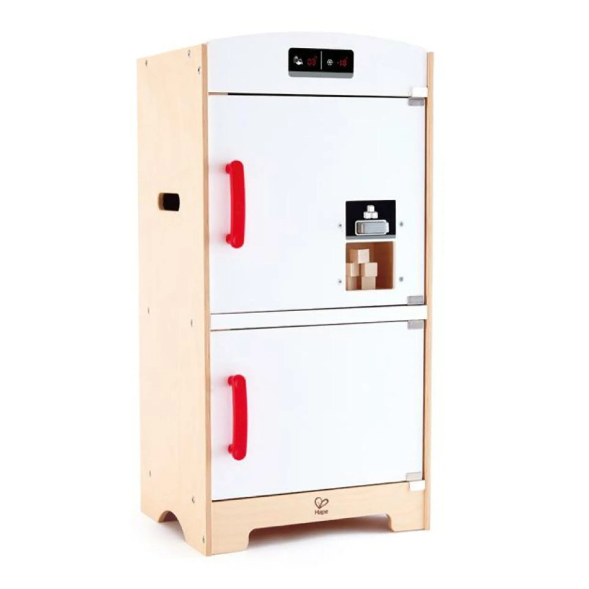 Hape Gourmet Kitchen Wooden Playset - White Fridge-Freezer Model