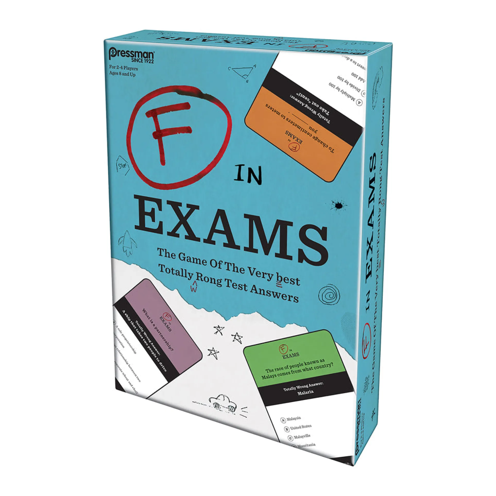 F In Exams Hilarious Question and Answer Board Game