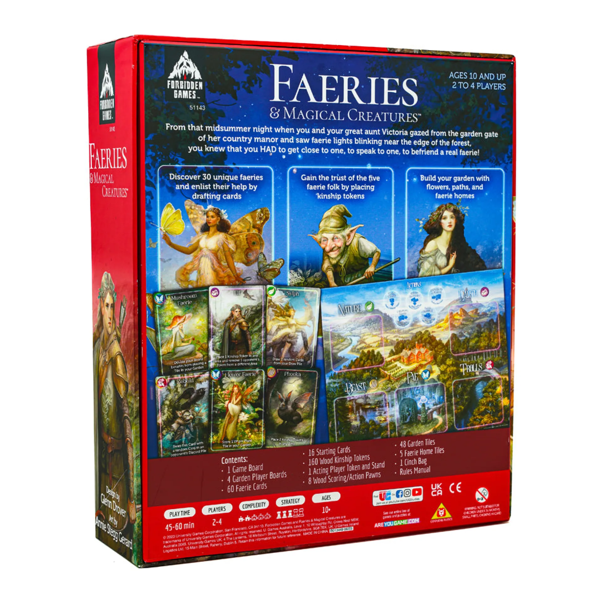 Faeries & Magical Creatures Strategy Board Game by Forbidden Games